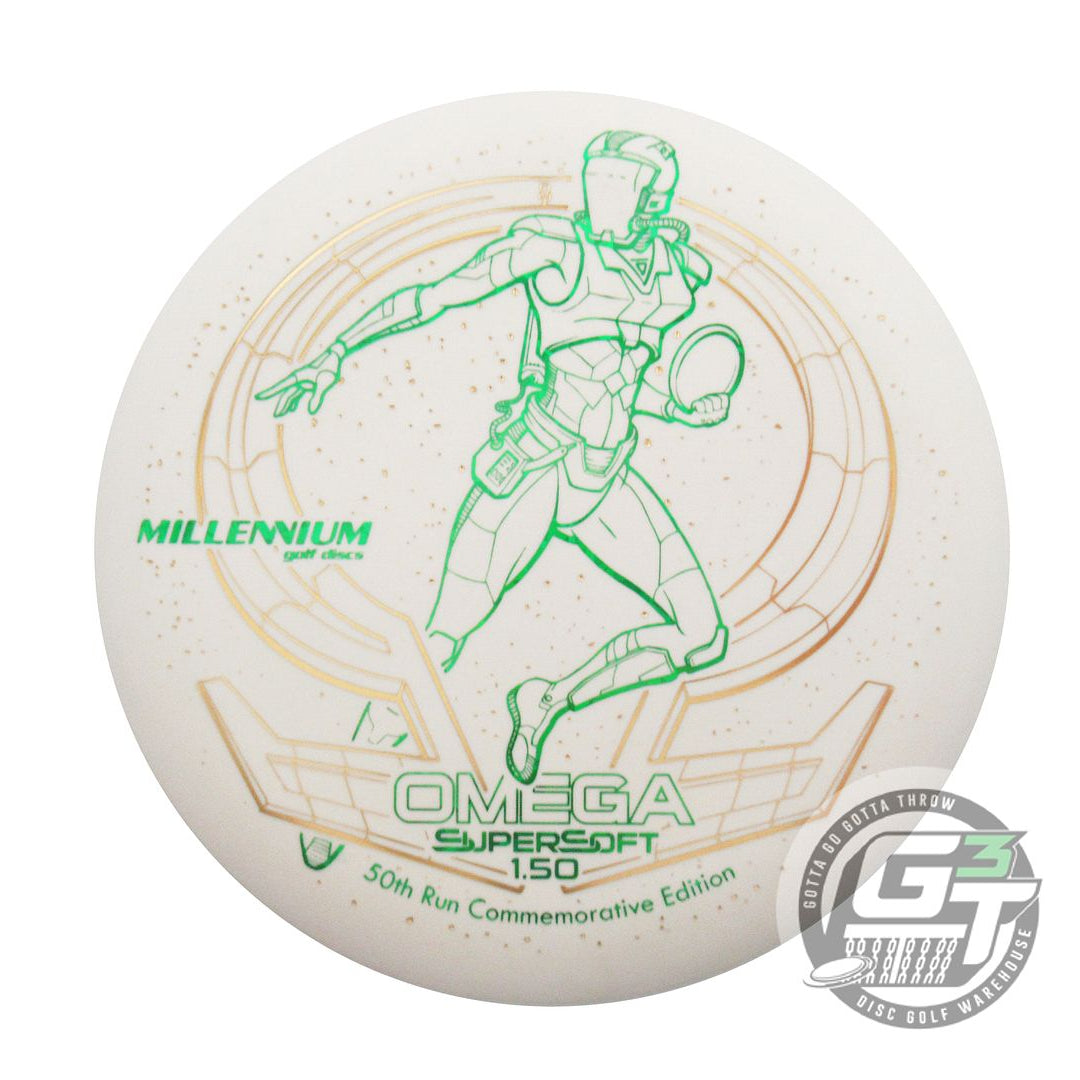 Millennium Limited Edition XXL Stamp 50th Run Commemorative Standard Omega SuperSoft Putter Golf Disc (Individually Listed)
