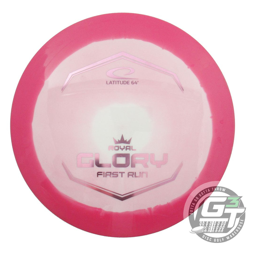 USED Latitude 64 FIRST RUN Royal Grand Orbit Glory 173g Pink-White Driver Disc