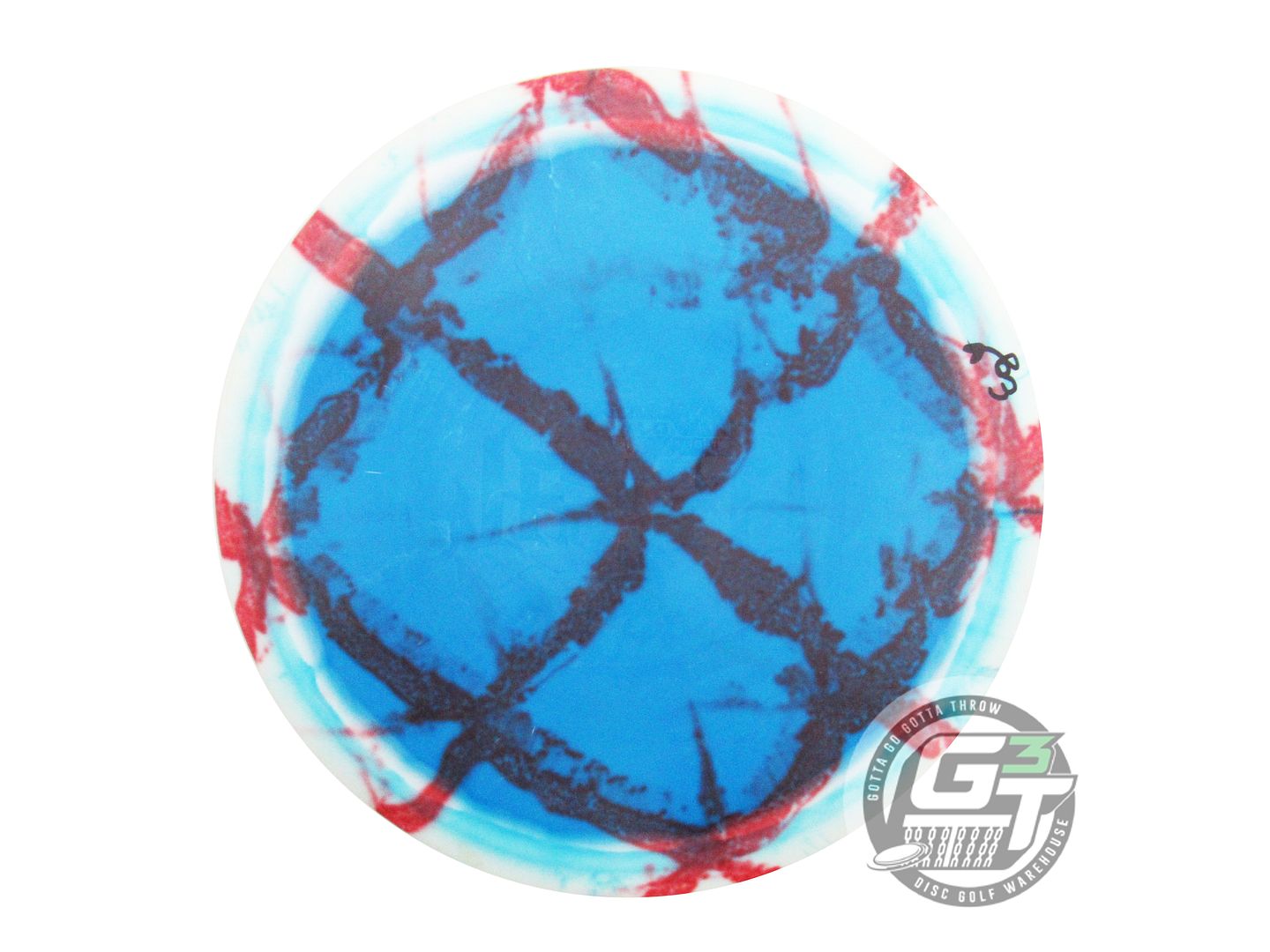 USED Innova Halo Star Wraith 169g White-Blue HOME DYED Distance Driver Golf Disc