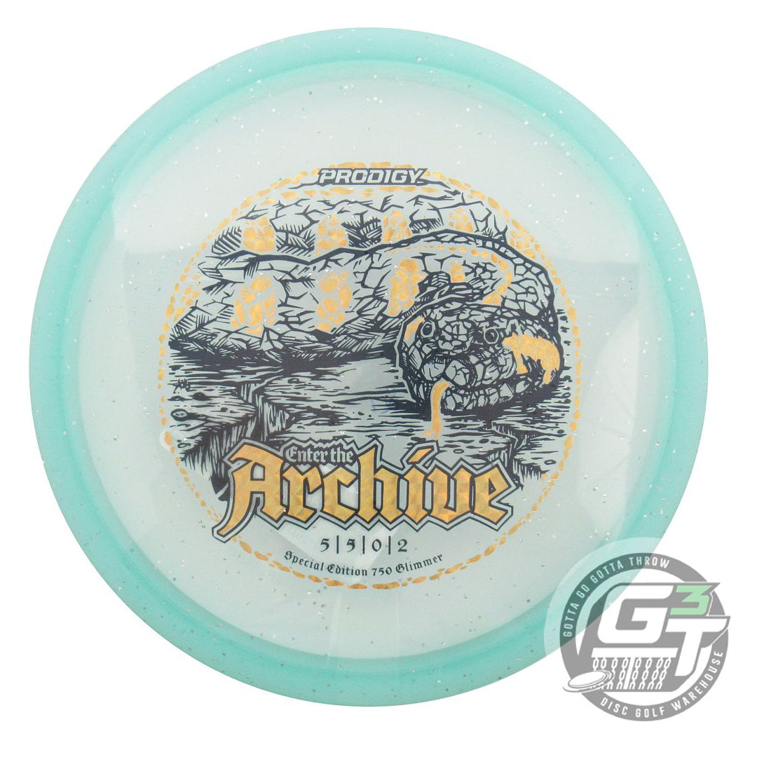 Prodigy Limited Edition Serpentium Stamp Glimmer 750 Series Archive Midrange Golf Disc (Individually Listed)