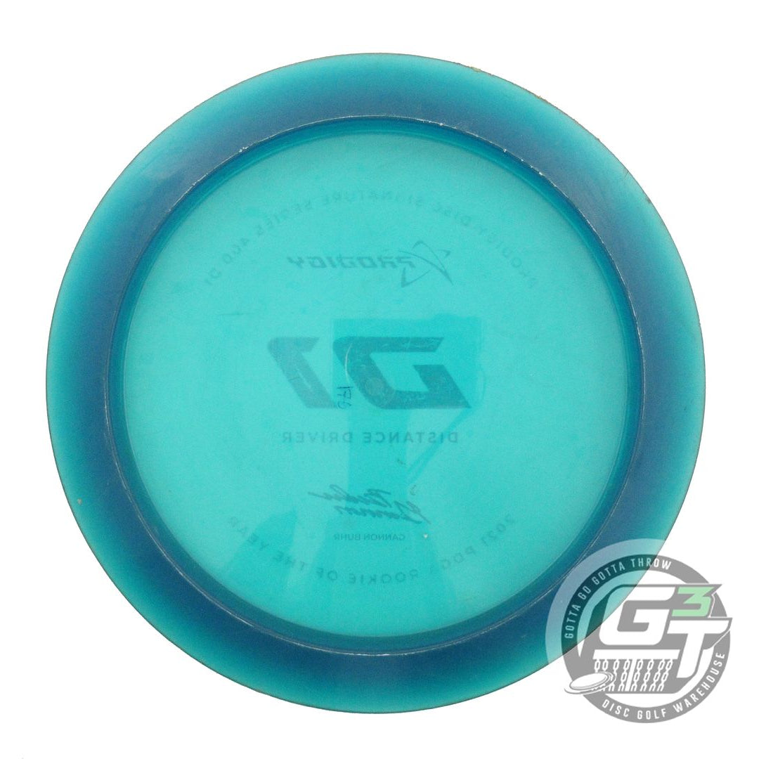 USED Prodigy Discs 400 D1 176g Blue Teal Star Foil Distance Driver Golf Disc