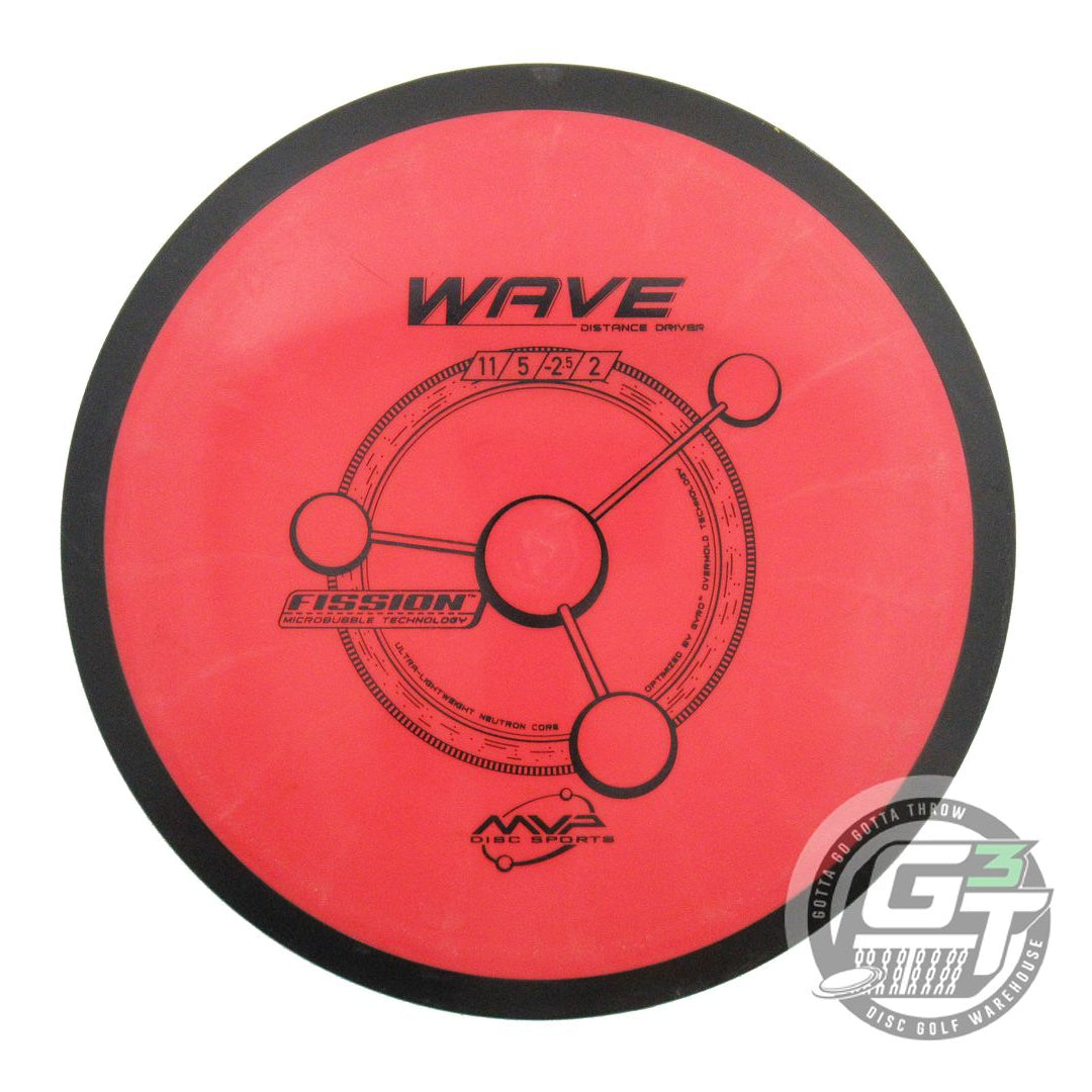 USED MVP Disc Sports Fission Wave 149g Red Distance Driver Golf Disc