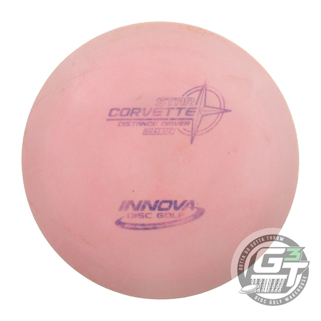 USED Innova Star Corvette 175g Pink Blue Foil Distance Driver Golf Disc