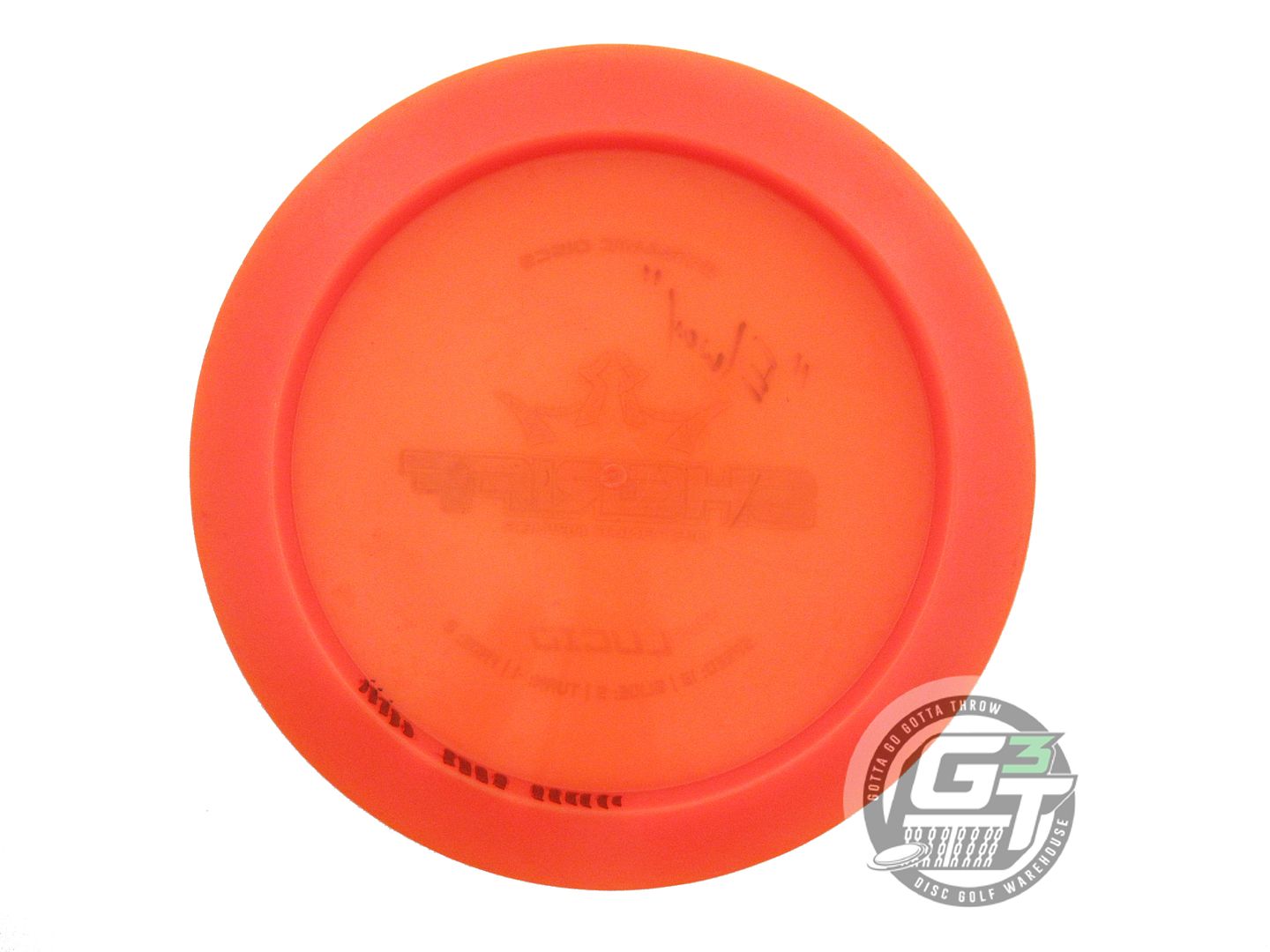 USED Dynamic Discs Lucid Sheriff 168g Orange Blue Shatter Distance Driver Disc