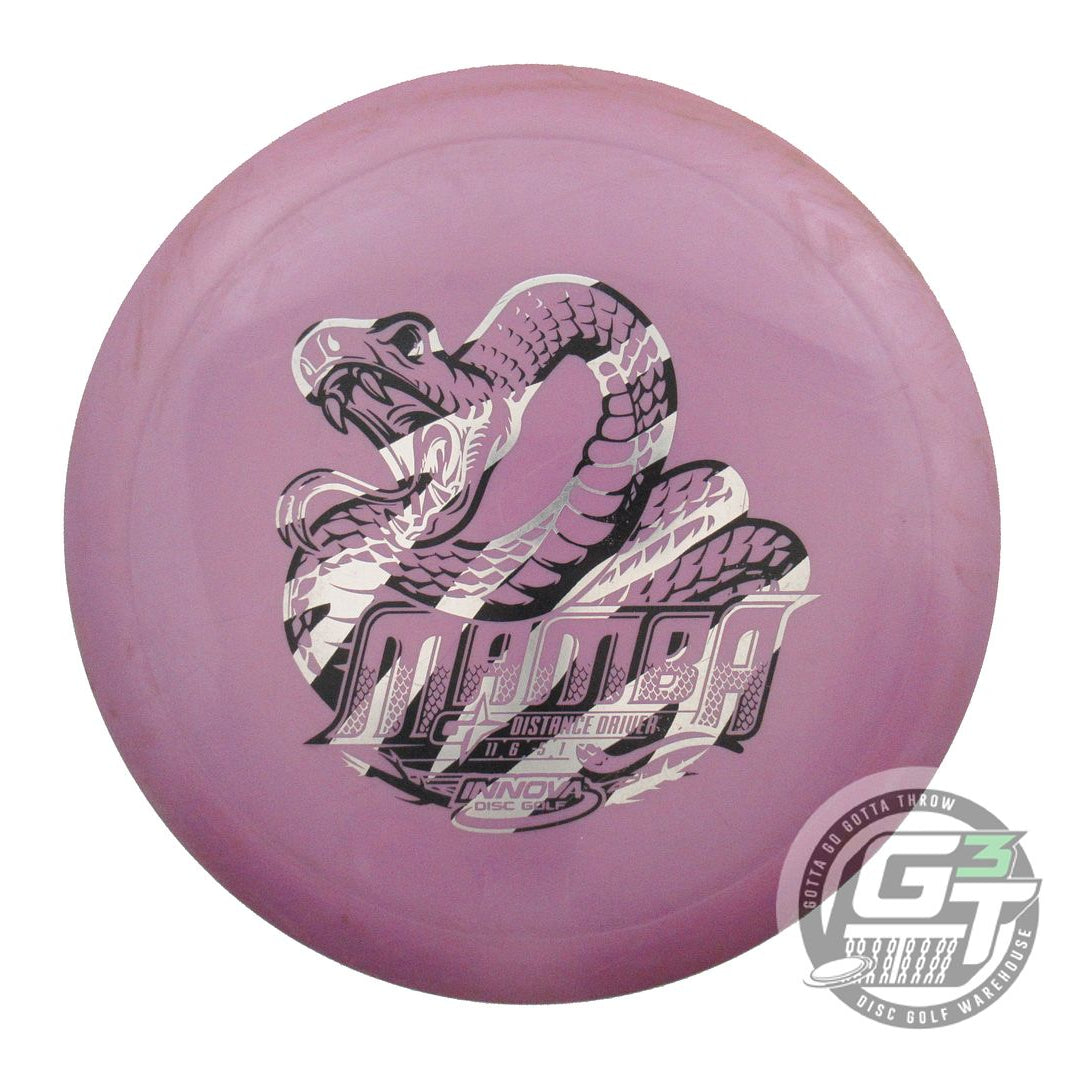 USED Innova GStar Mamba 166g Purple Zebra Foil Distance Driver Golf Disc