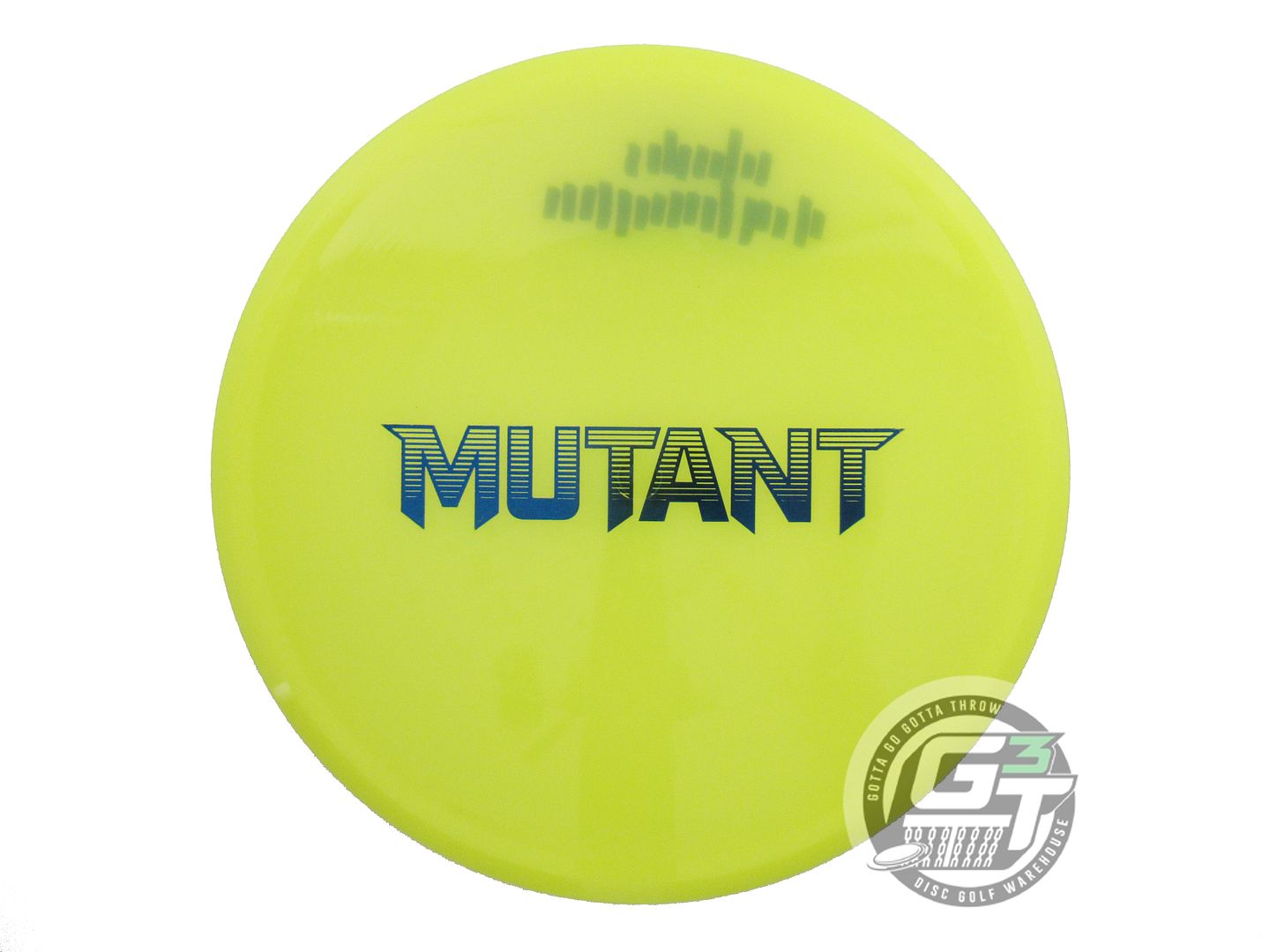 USED DiscMania Neo Mutant 180g Yellow Blue Foil Midrange Golf Disc