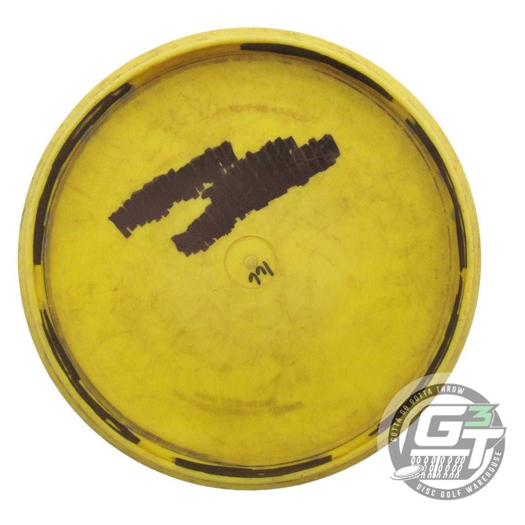 USED Innova GUMMY R-Pro Rhyno 166g Yellow Red Foil PFN Putter Golf Disc