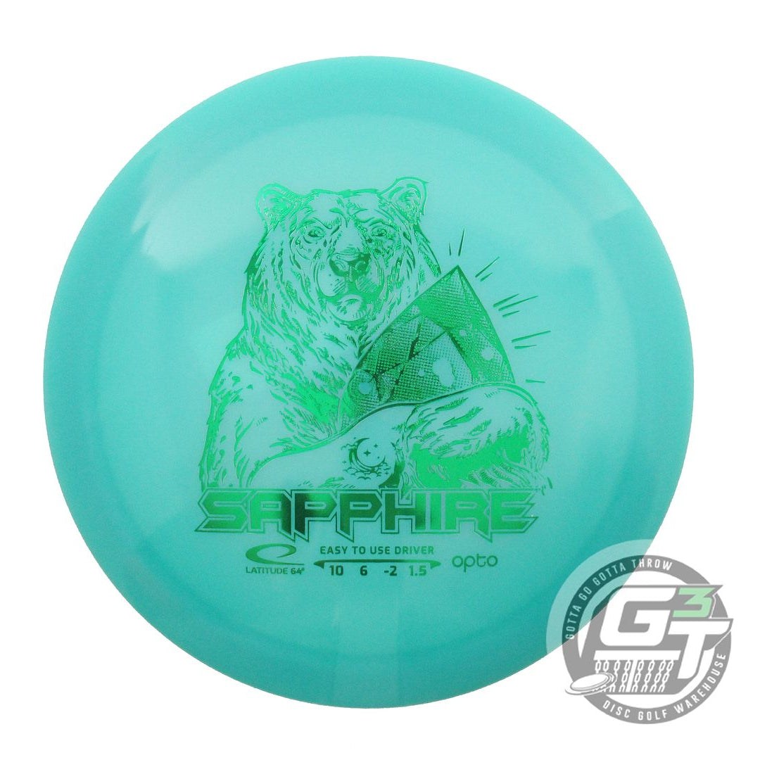 Latitude 64 Moonshine Glow Opto Sapphire Distance Driver Golf Disc (Individually Listed)