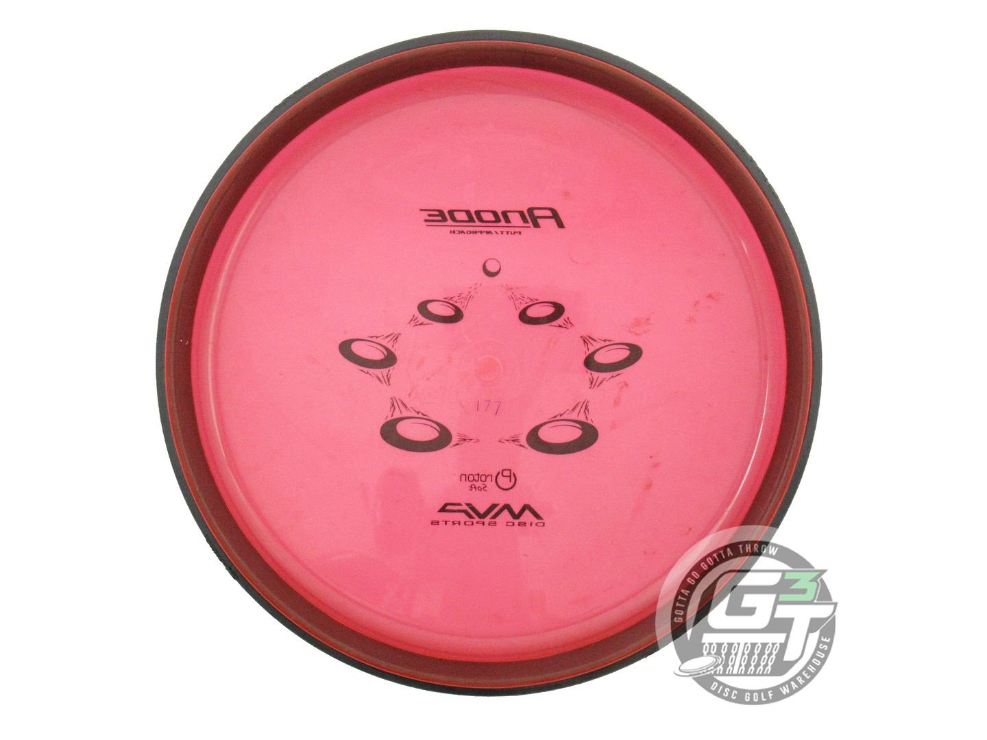 USED MVP Disc Sports Proton Anode 177g Red Putter Golf Disc