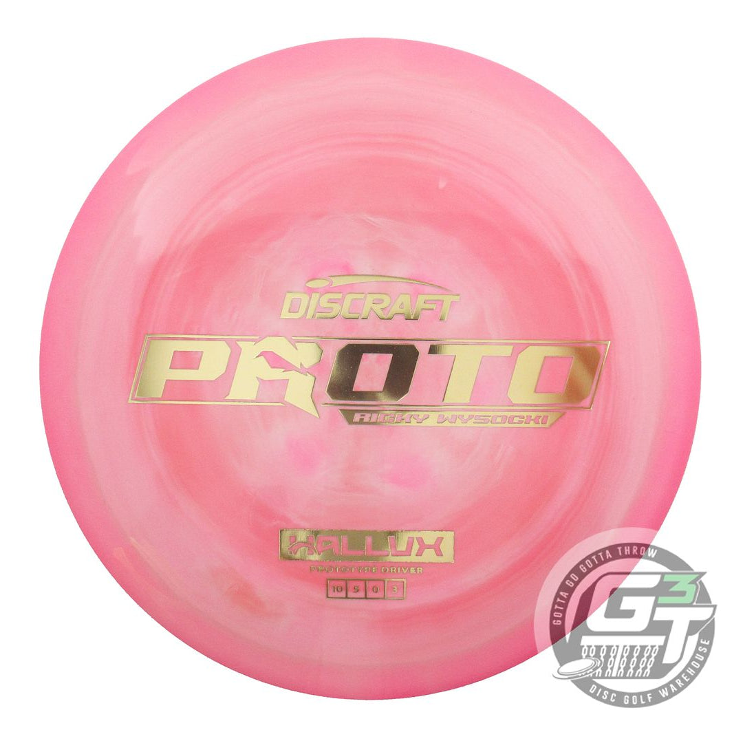 Discraft Limited Edition Prototype Ricky Wysocki Signature Hallux Distance Driver Golf Disc (Individually Listed)
