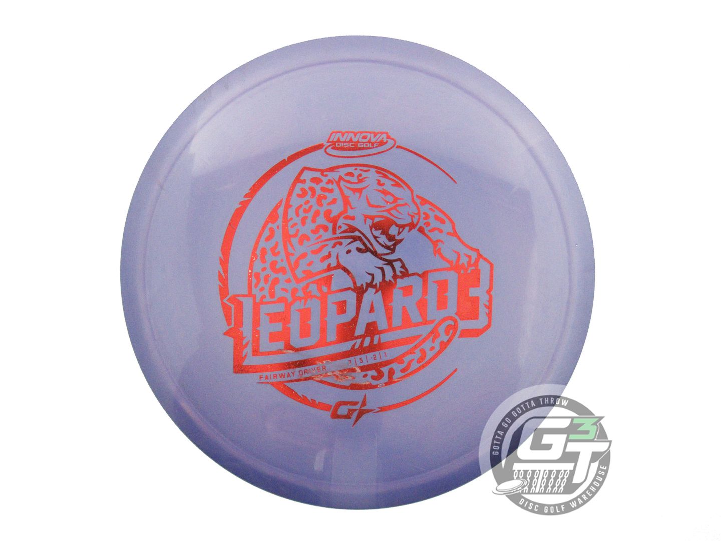 USED Innova GStar Leopard3 172g Purple Red Foil Fairway Driver Golf Disc