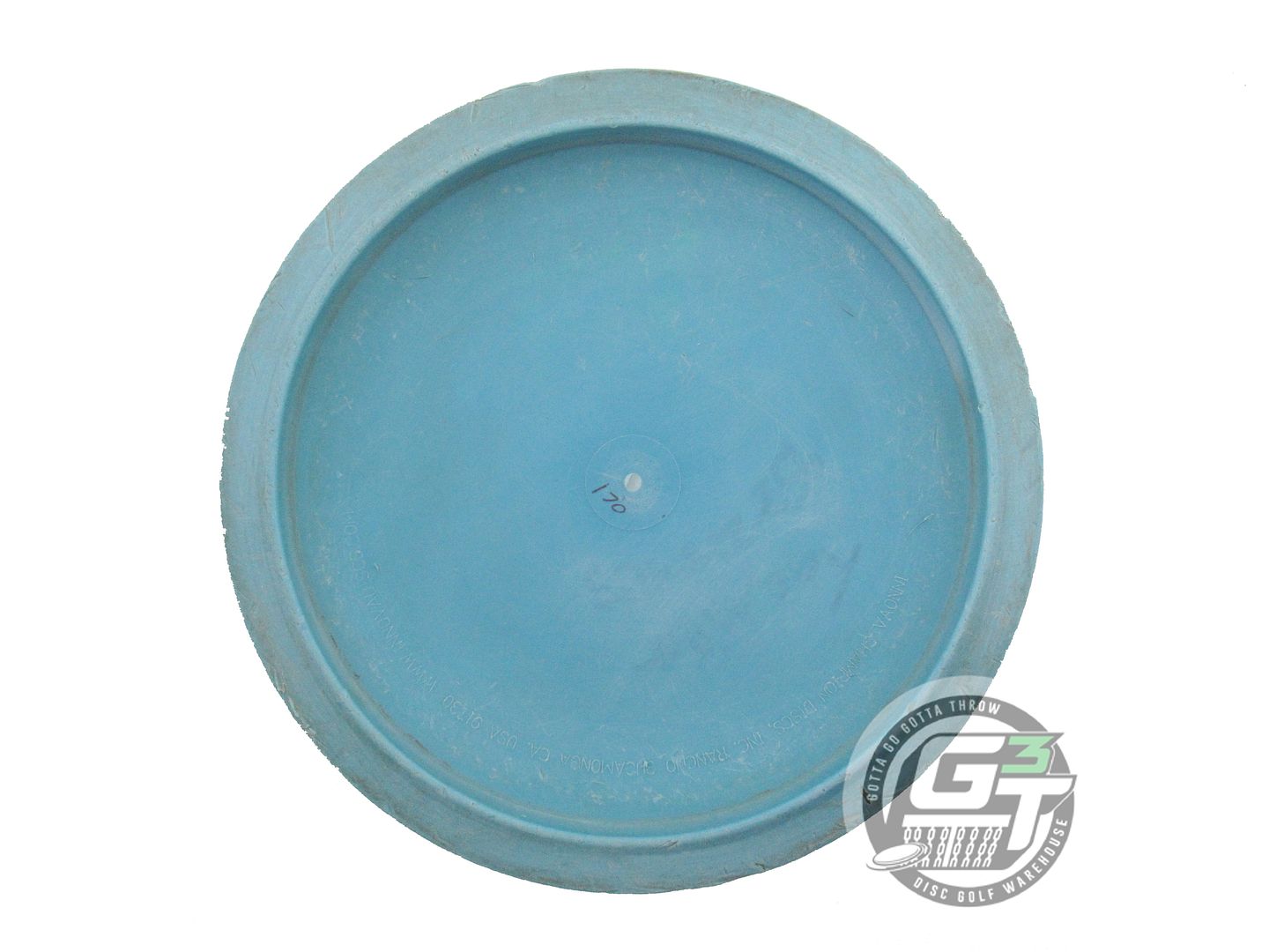 USED Innova DX Leopard 170g Lt. Blue Red Foil Fairway Driver Golf Disc