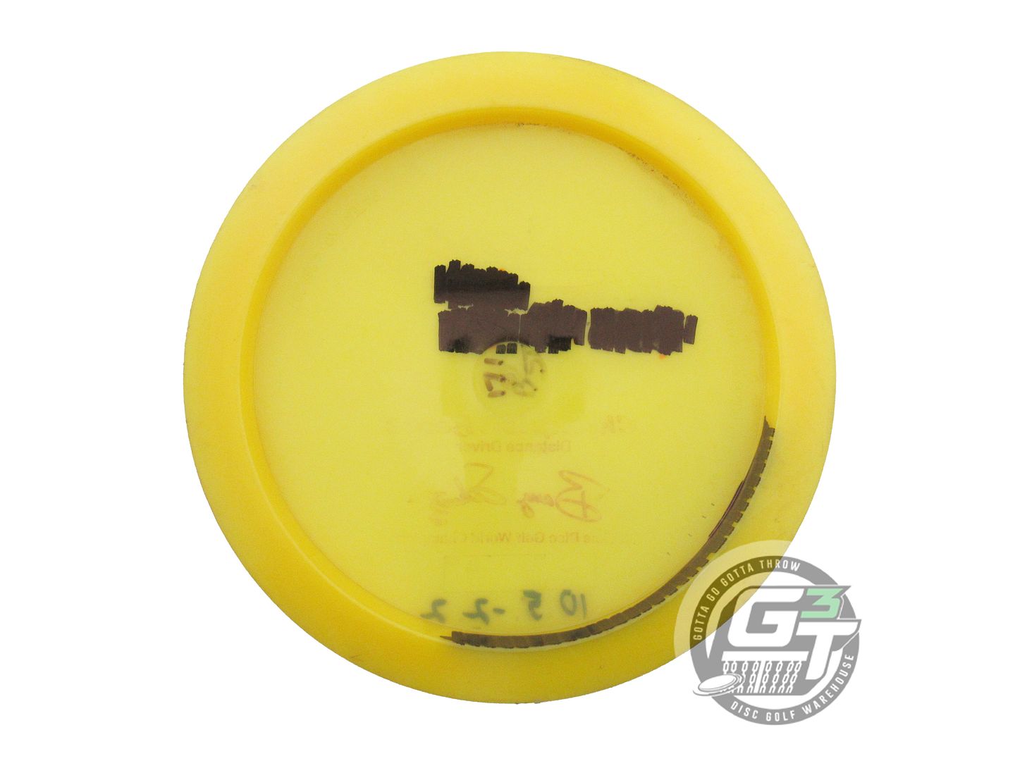 USED Innova Champion Beast 171g Marigold Wiped Stamp PFN Distance Driver Disc