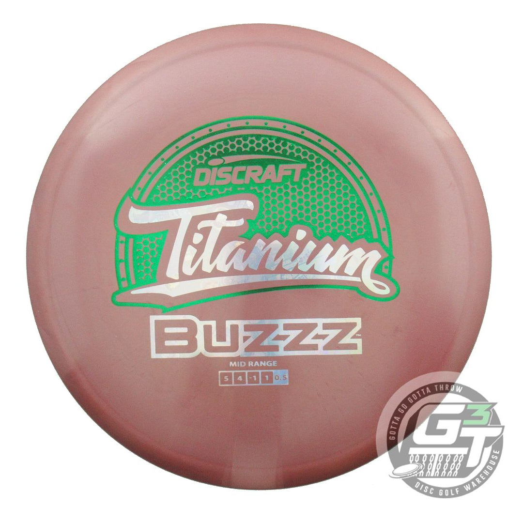Discraft Titanium Buzzz Midrange Golf Disc (Individually Listed)