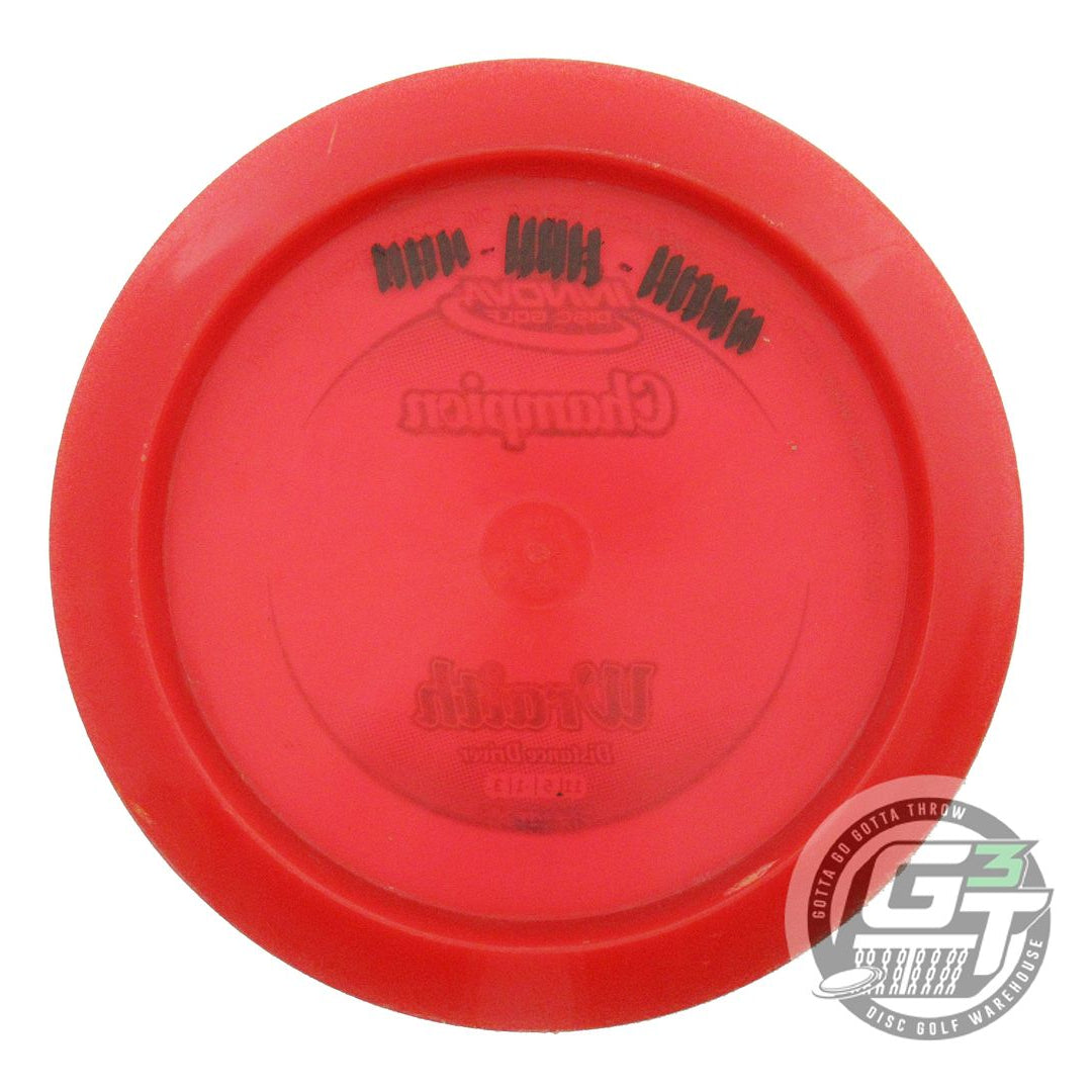 USED Innova Champion Wraith 173g Red Blue Foil Distance Driver Golf Disc