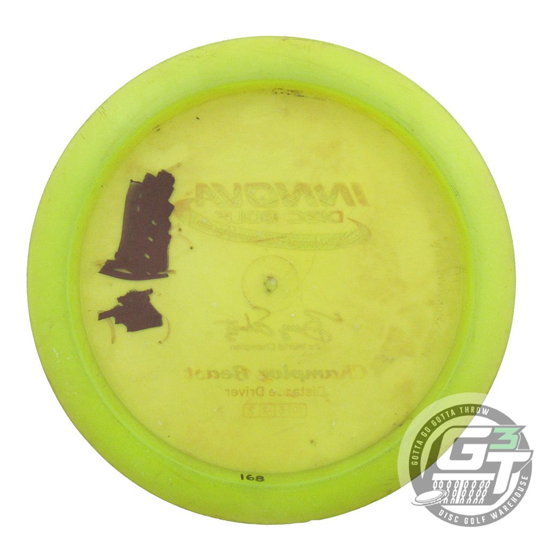 USED Innova Champion Beast 168g Lime Red Foil Distance Driver Golf Disc