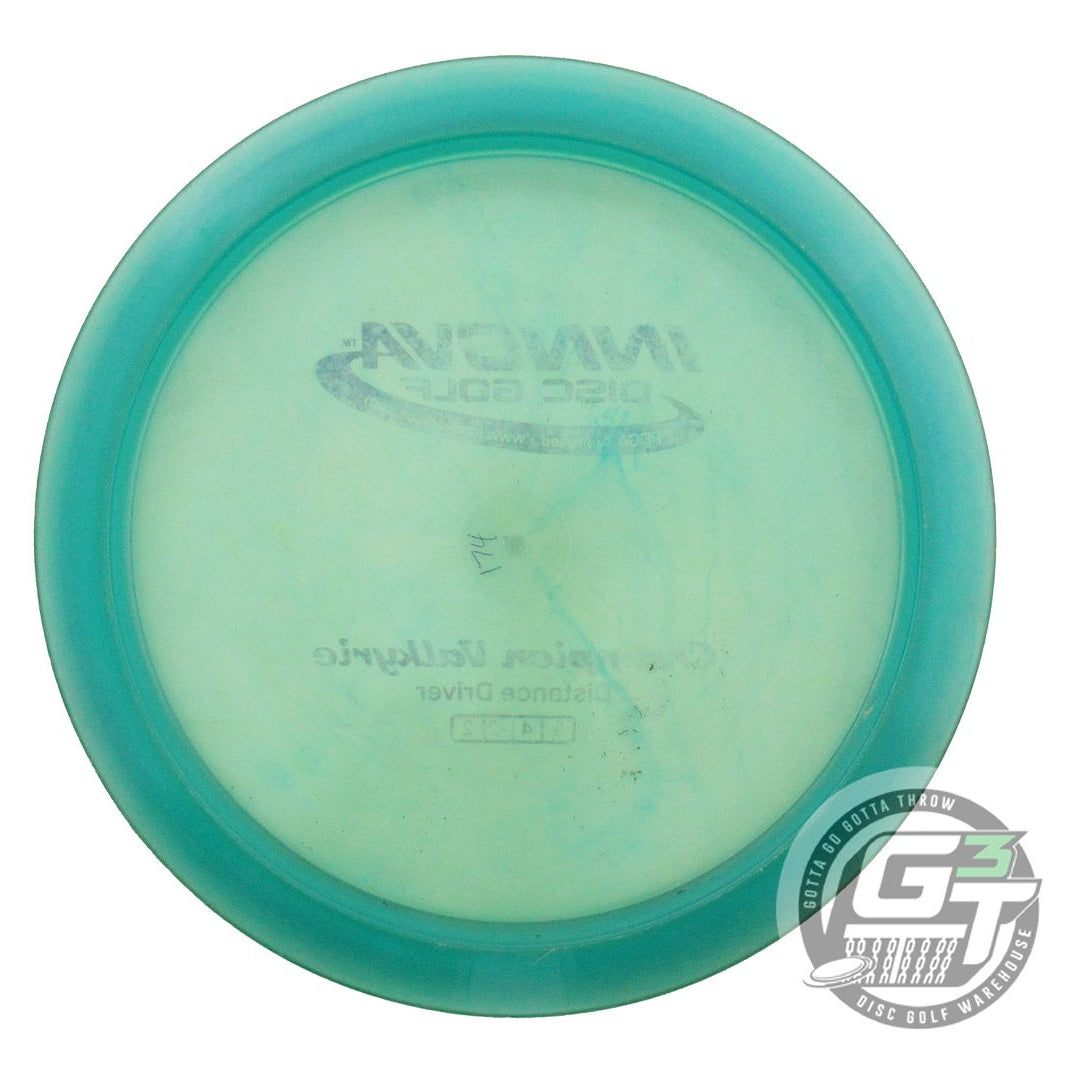 USED Innova Champion Valkyrie 174g Seafoam Wiped Stamp Distance Driver Golf Disc