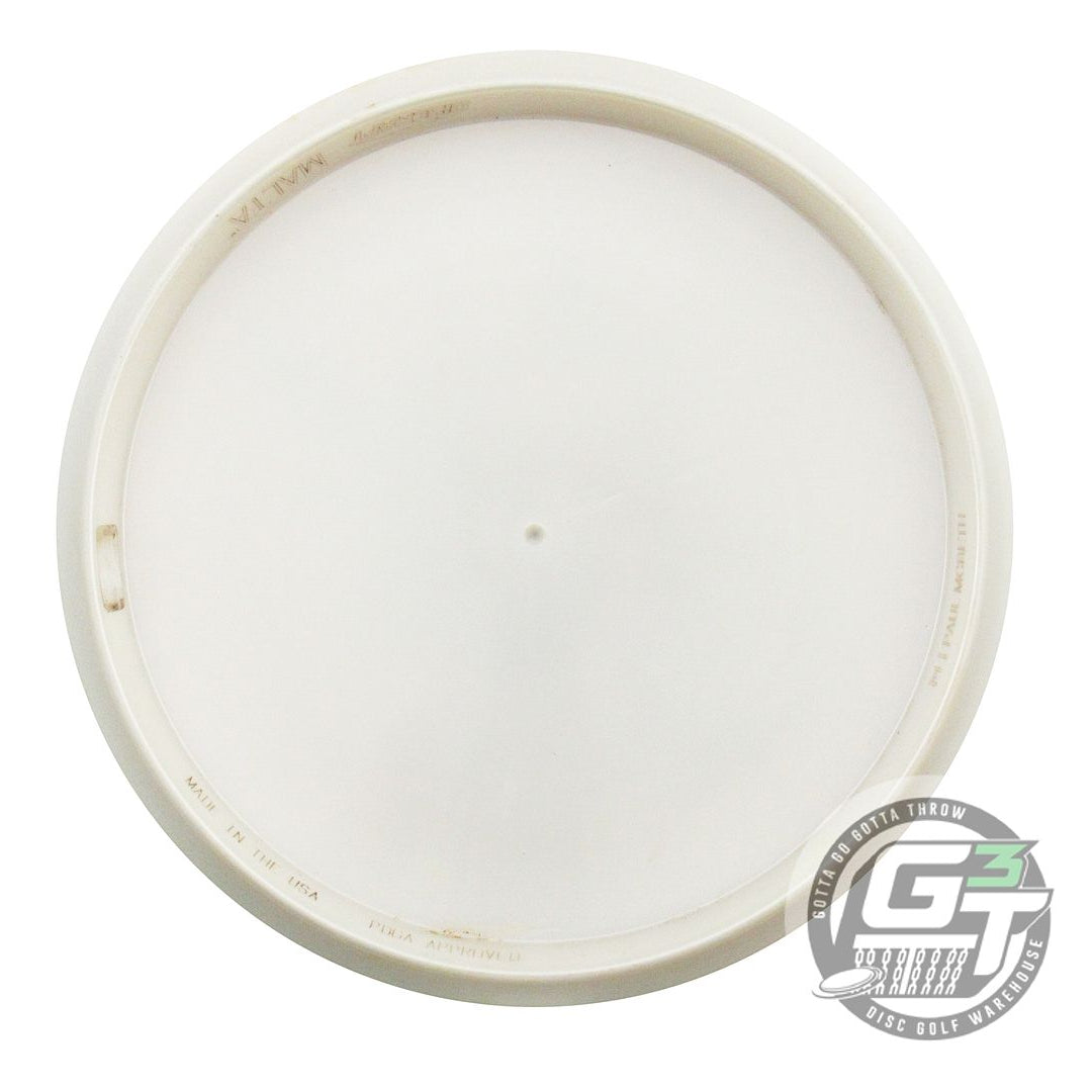 USED Discraft Big Z Malta 174g White Black Stamp Midrange Golf Disc