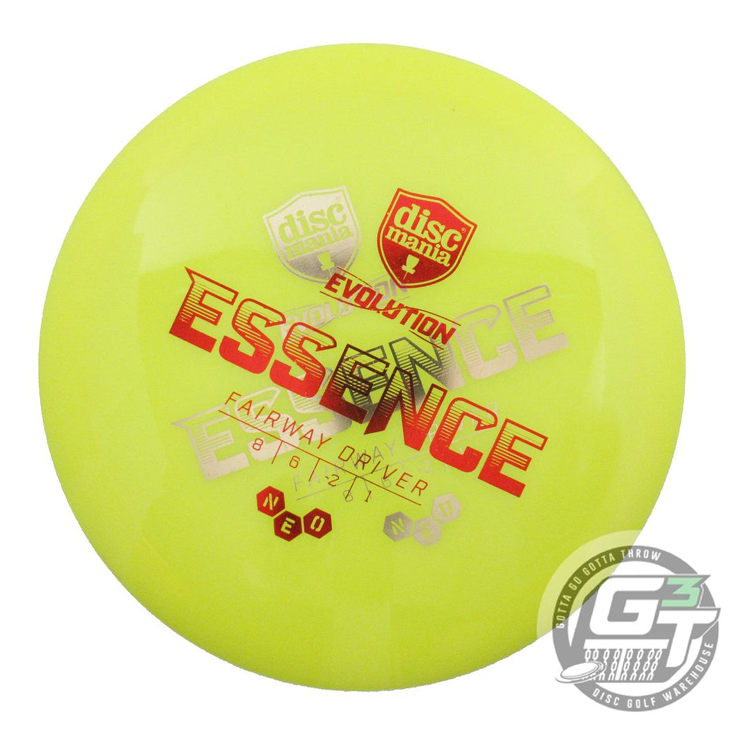 USED DiscMania X-OUT Neo Essence 174g Yellow Driver Golf Disc