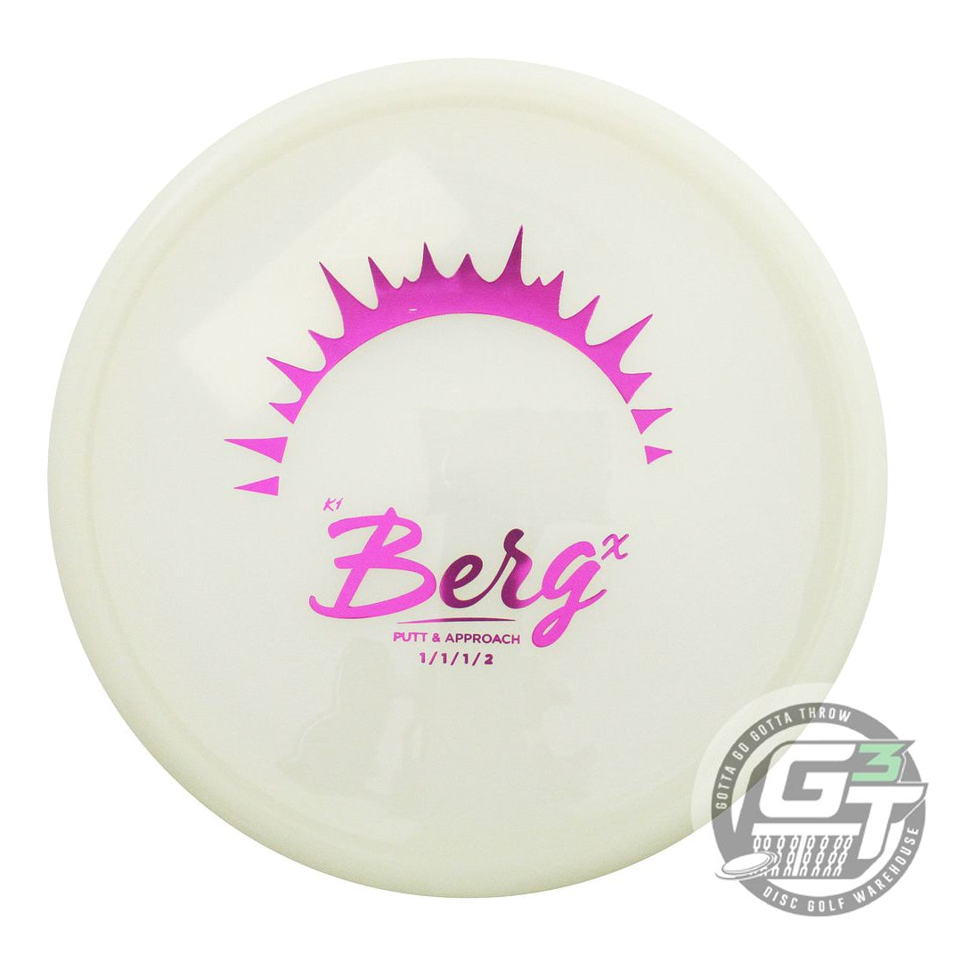 Kastaplast Glow K1 Berg X Putter Golf Disc (Individually Listed)