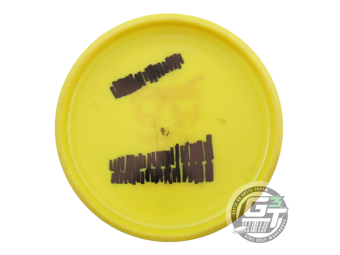 USED Legacy Discs Icon Prowler 170g Yellow Red Stamp Putter Golf Disc