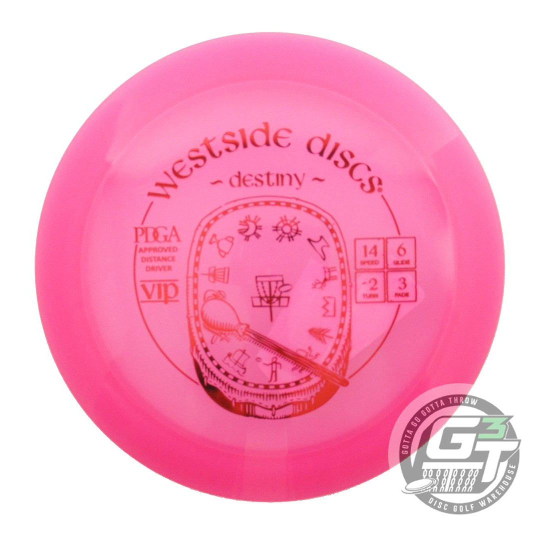 Westside VIP Destiny Distance Driver Golf Disc (Individually Listed)