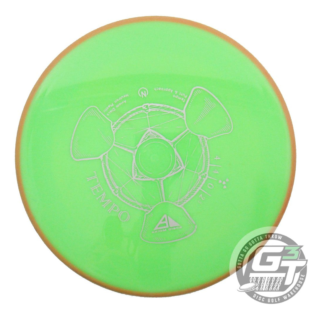 USED Axiom Discs Neutron Tempo 173g Lime Orange Rim Midrange Golf Disc