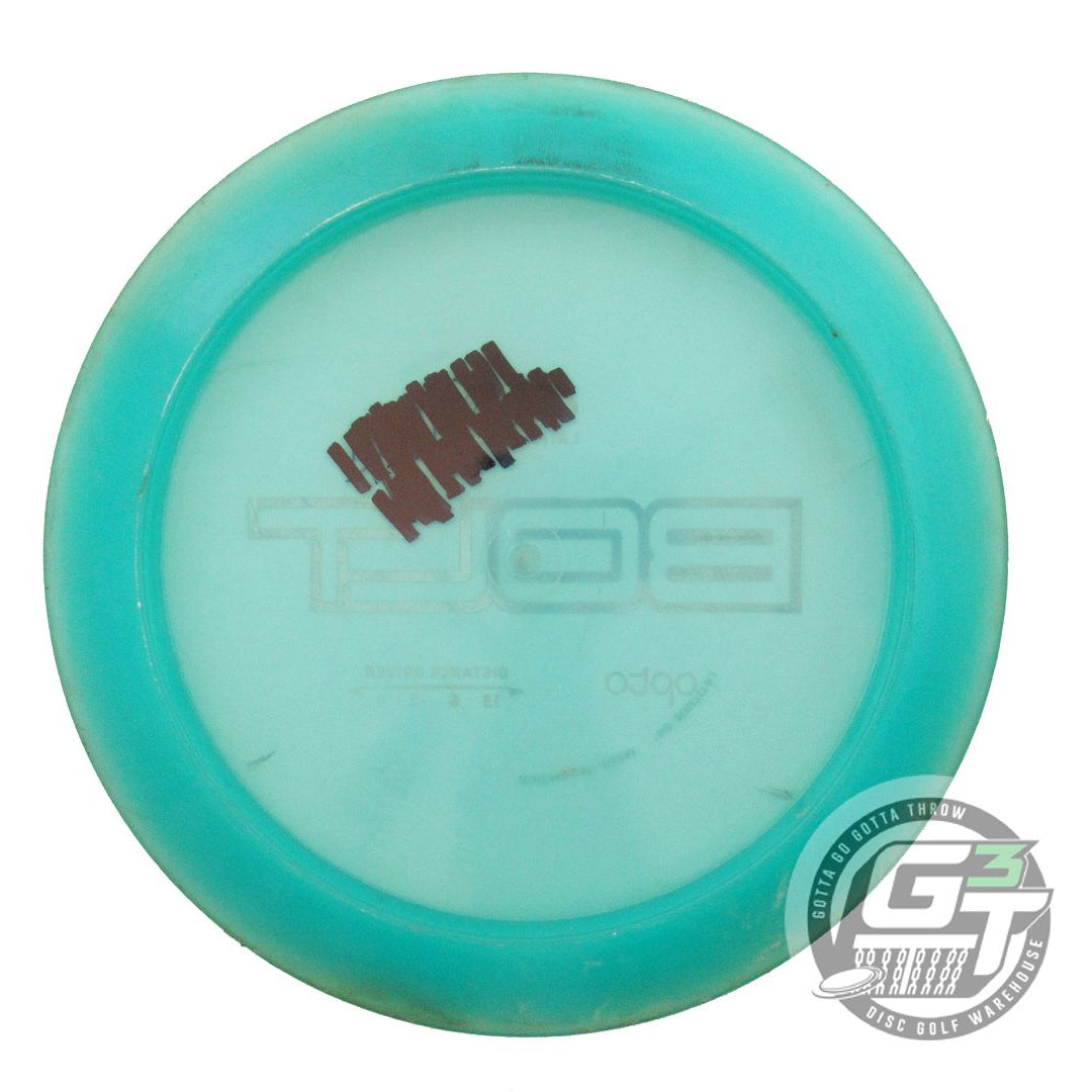 USED Latitude 64 Opto Bolt 173g Seafoam Gold Foil Distance Driver Golf Disc