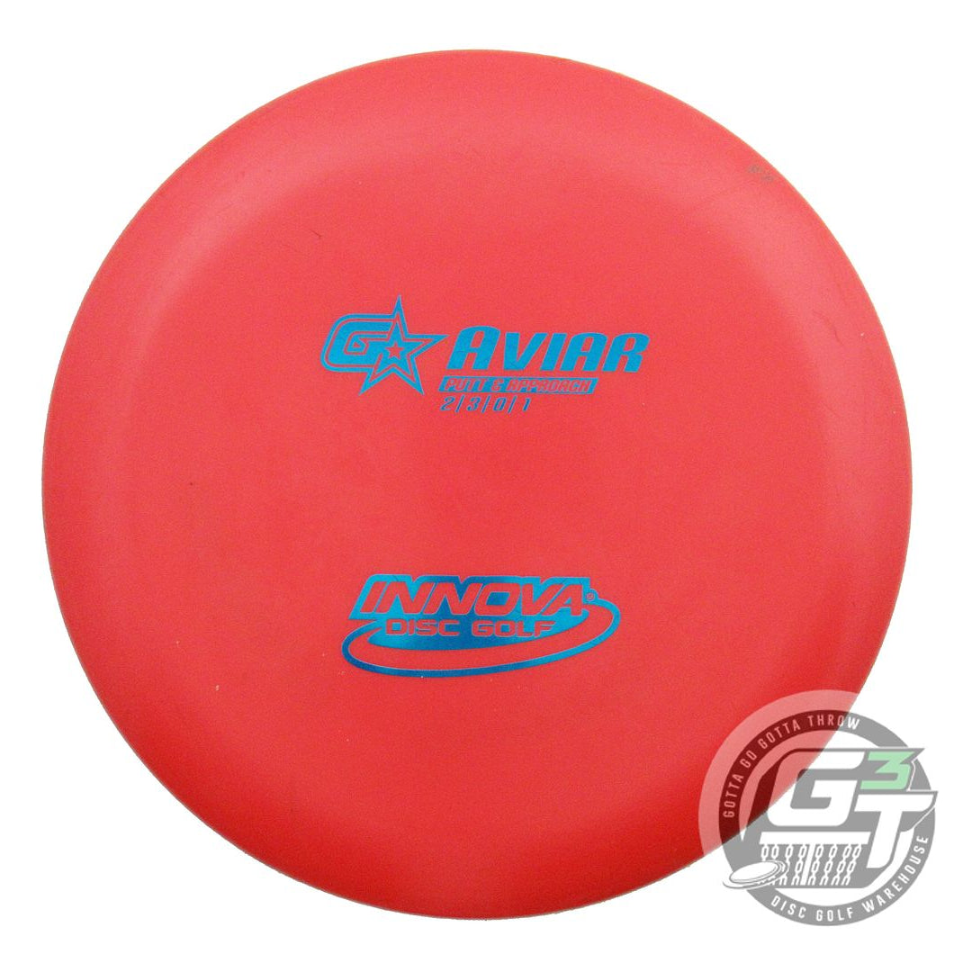 USED Innova GStar Aviar 172g Red Blue Foil Putter Golf Disc