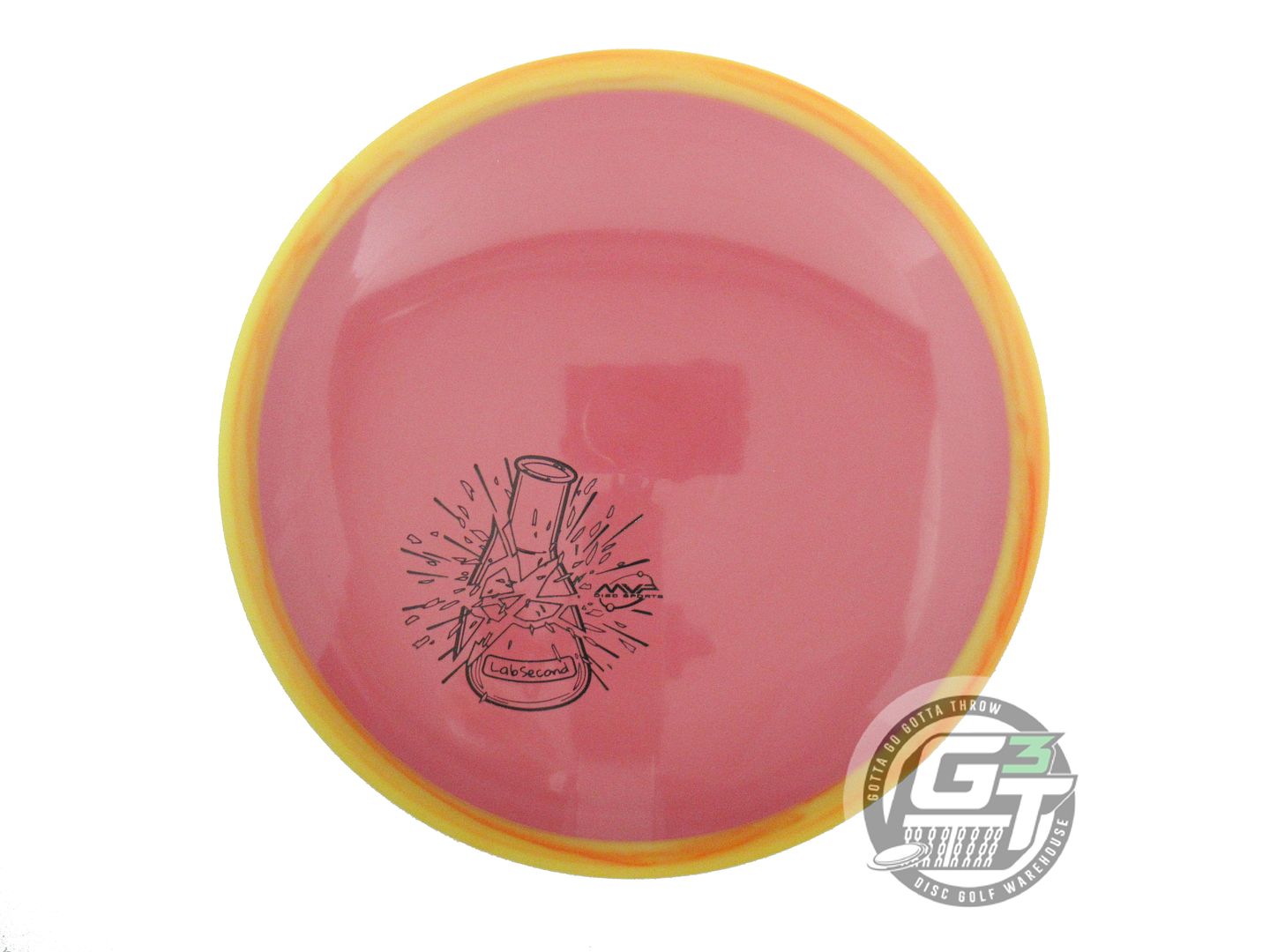NOS Axiom Discs X-OUT Neutron Time Lapse 167g Dark Pink Yellow Rim Driver Disc