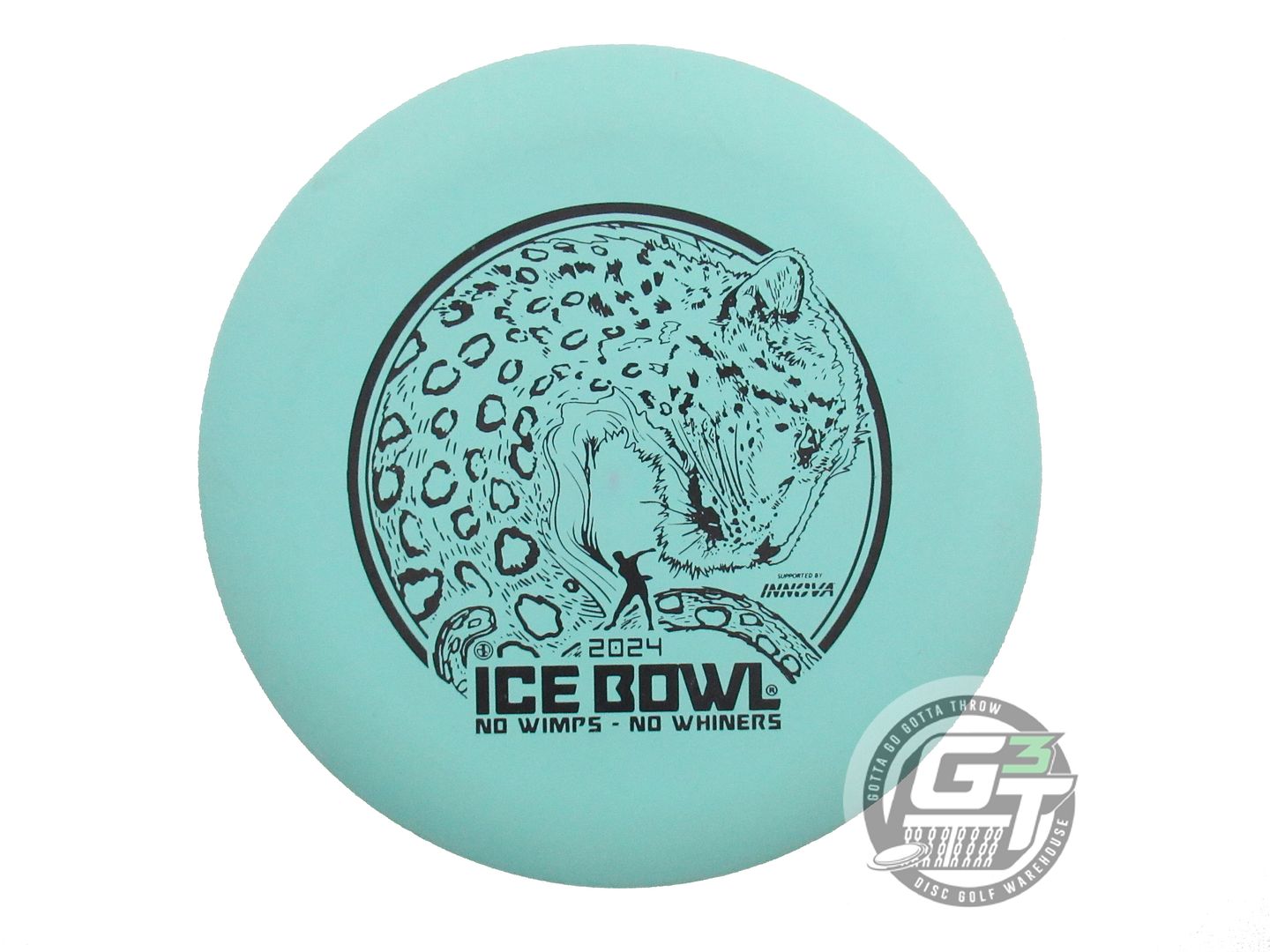 USED Innova DX Aviar 172g Seafoam Black Stamp Putter Golf Disc