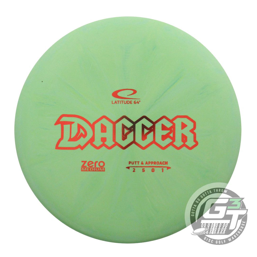 Latitude 64 Zero Medium Burst Dagger Putter Golf Disc (Individually Listed)