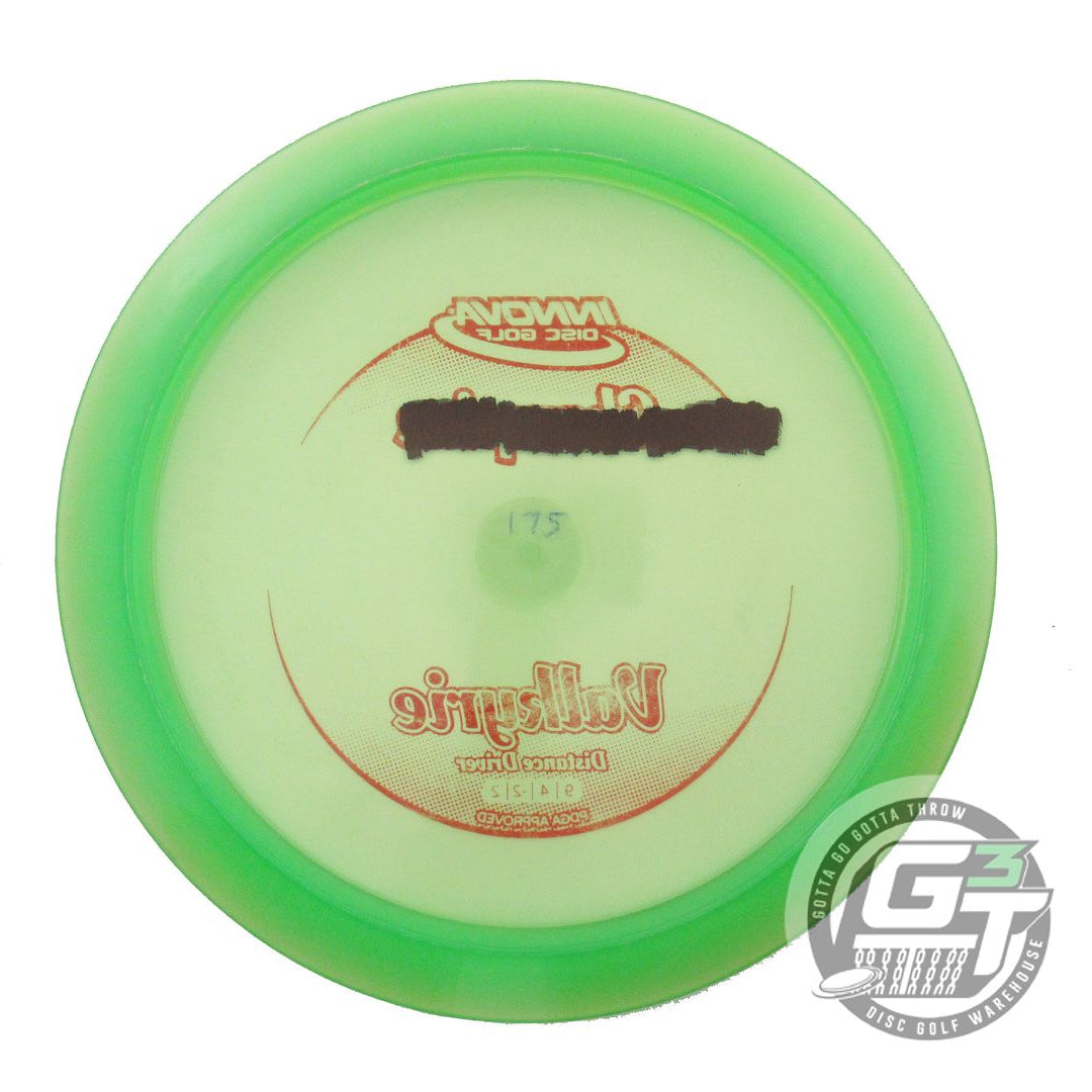 USED Innova Champion Valkyrie 175g Green Red Stamp Distance Driver Golf Disc