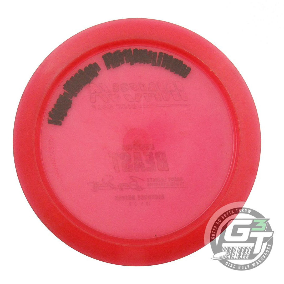 USED Innova Champion Beast 168g Red Silver Foil Distance Driver Golf Disc