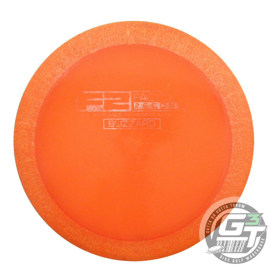 USED Innova X-OUT Blizzard Boss 138g Orange Distance Driver Golf Disc