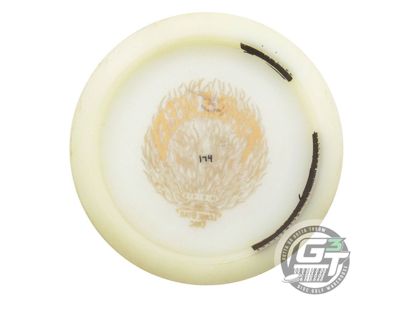 USED Lone Star Glow Tumbleweed 174g Blue Foil Distance Driver Golf Disc