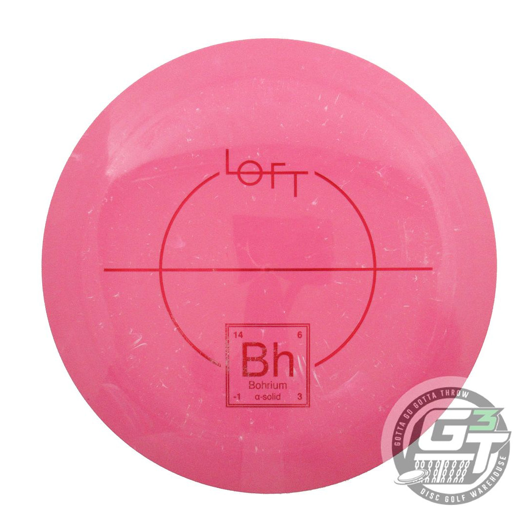 USED Loft Discs Alpha Solid Bohrium 174g Pink Red Foil Distance Driver Golf Disc