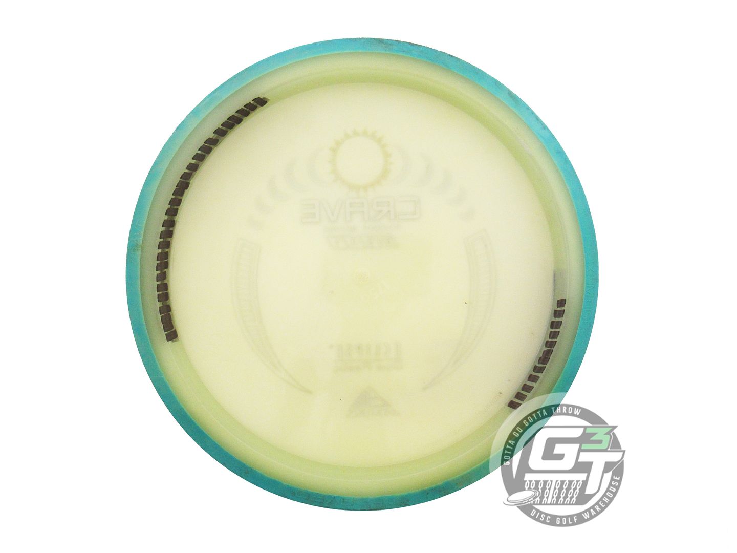 USED Axiom Discs Eclipse Proton Crave 175g Teal Rim Fairway Driver Golf Disc