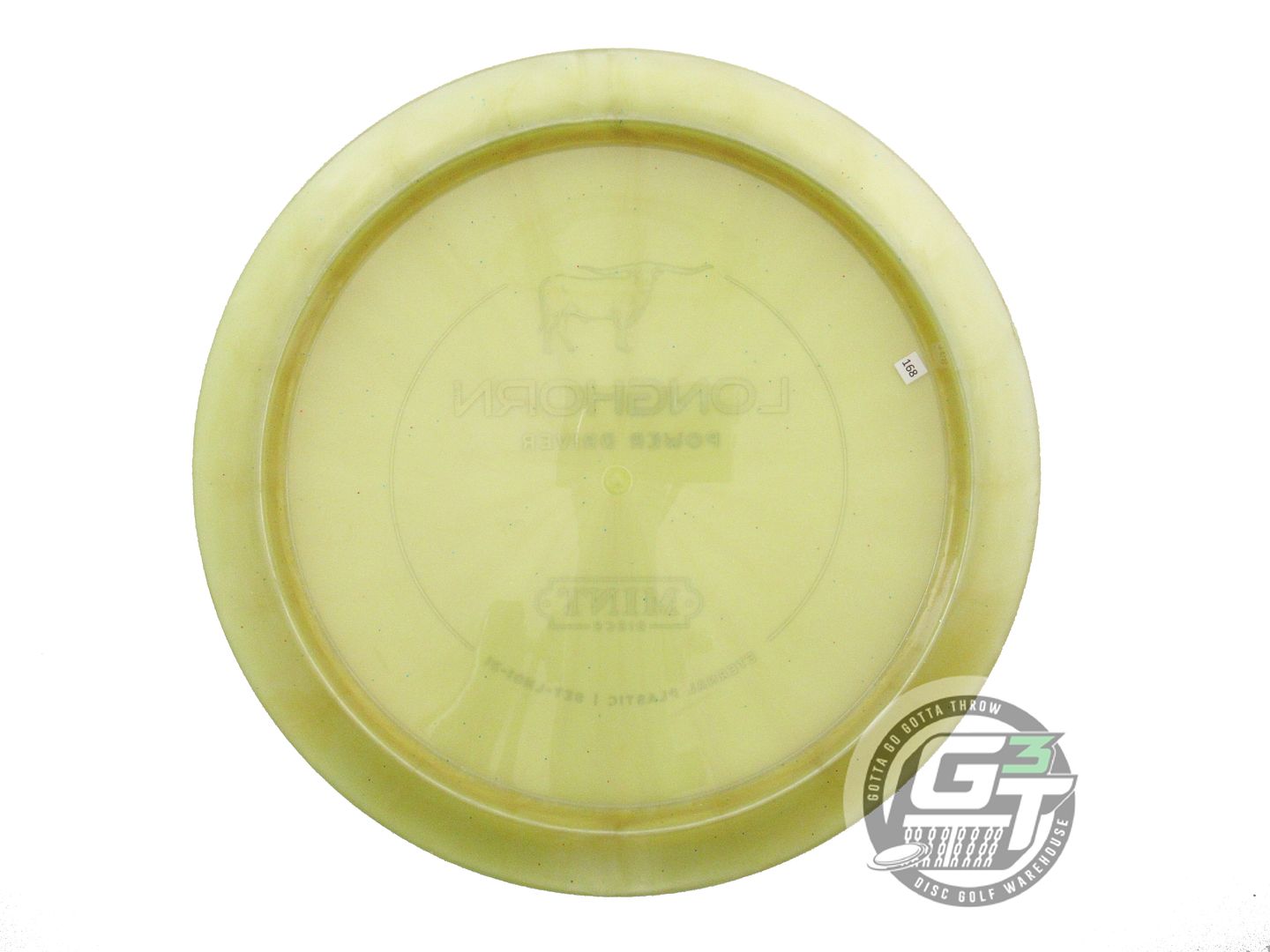 NOS Mint Discs Eternal Longhorn 168g Lime Distance Driver Golf Disc