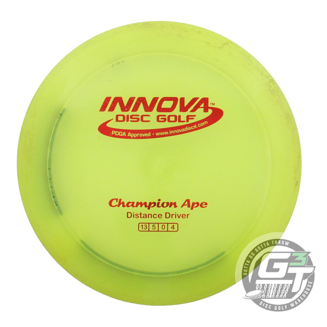 USED Innova Champion Ape 171g Yellow Red Foil Distance Driver Golf Disc