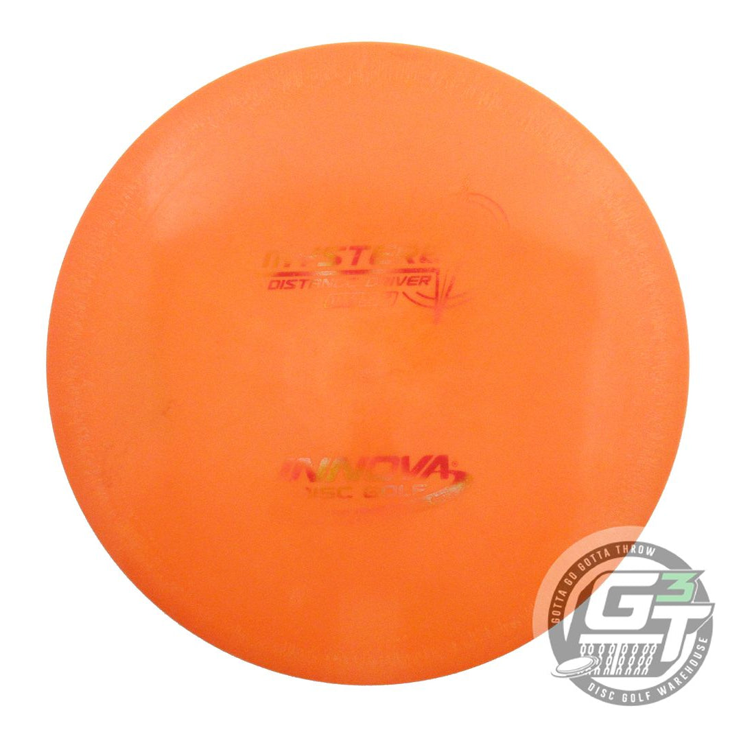 USED Innova Star Mystere 168g Orange Jellybean Foil Distance Driver Golf Disc