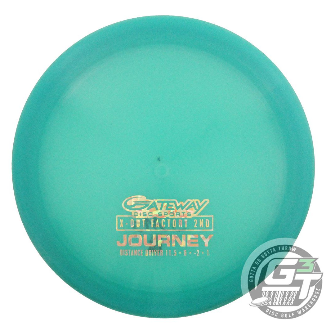 USED Gateway X-OUT Hyper-Diamond Journey 172g Green Distance Driver Golf Disc