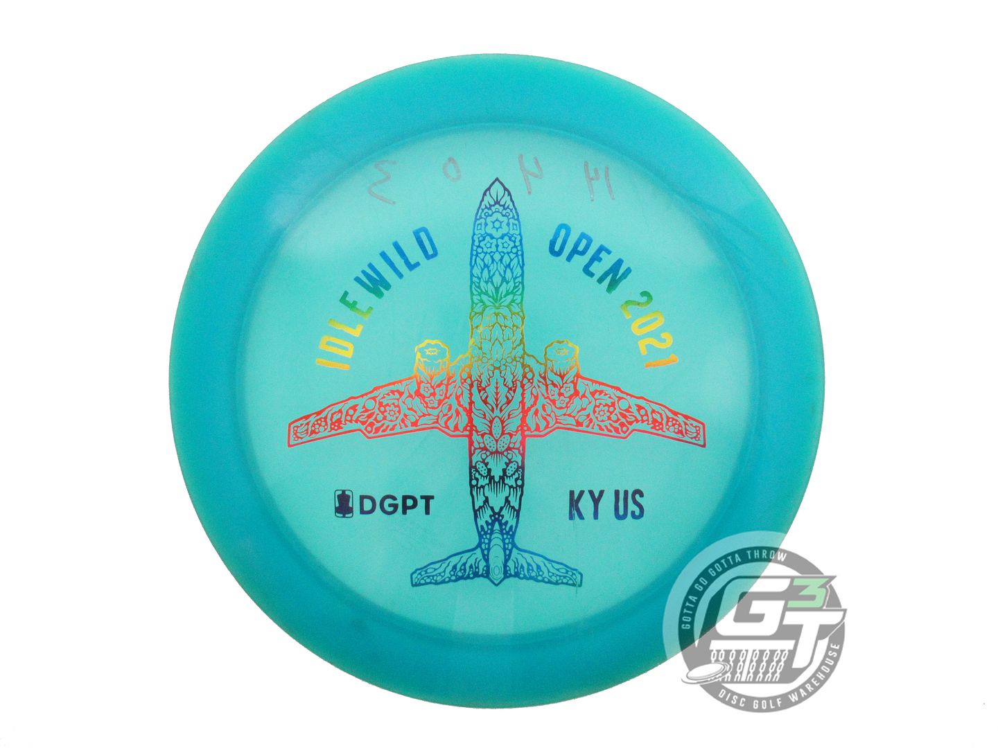 USED Latitude 64 Opto Ballista Pro 175g Teal Rainbow Foil Distance Driver Disc