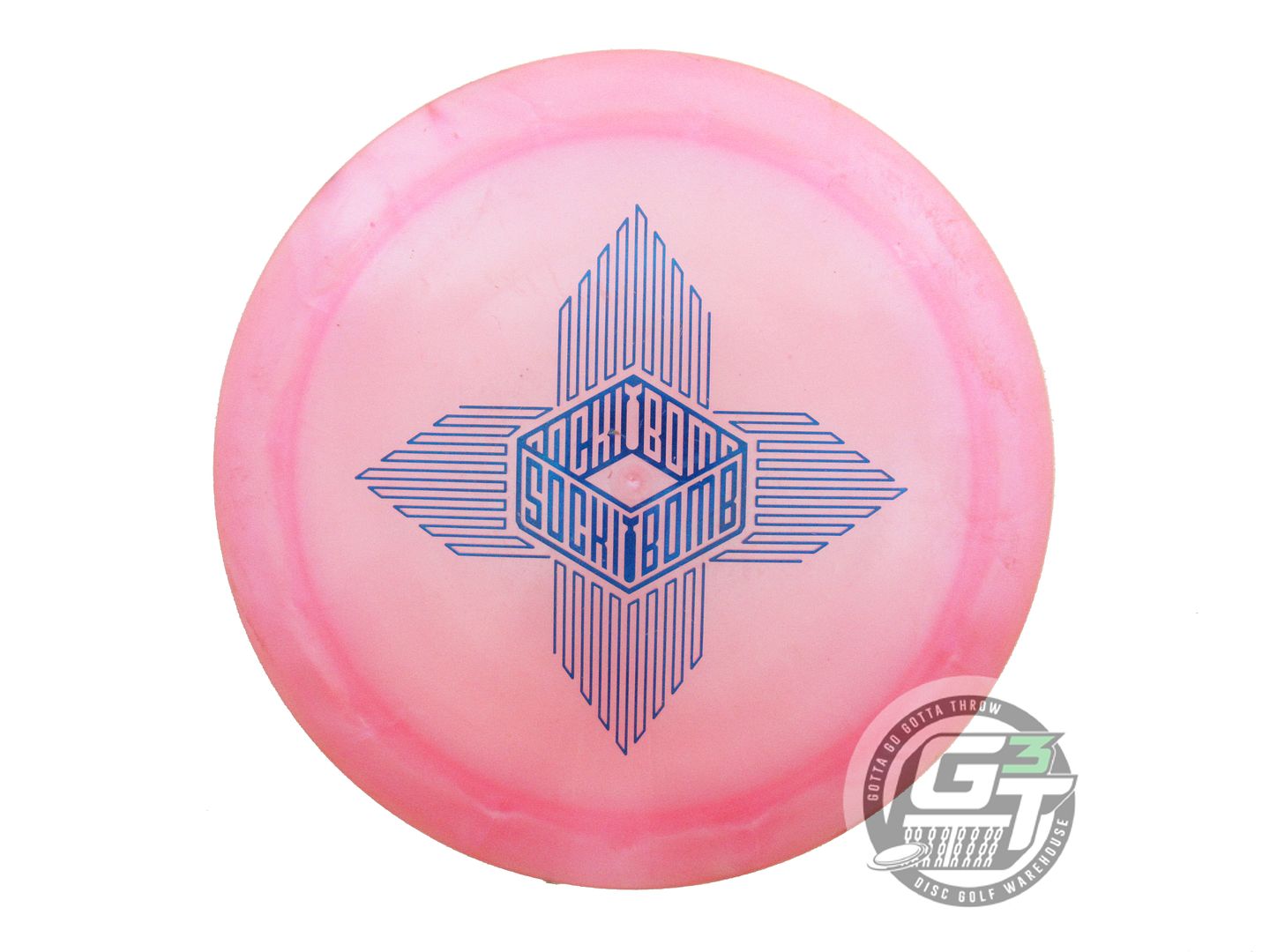 USED Dynamic Discs Lucid Enforcer 172g Purple Rainbow Foil Distance Driver Disc