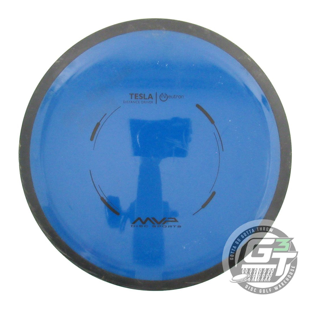 USED MVP Disc Sports Neutron Tesla 173g Blue PFN Distance Driver Golf Disc