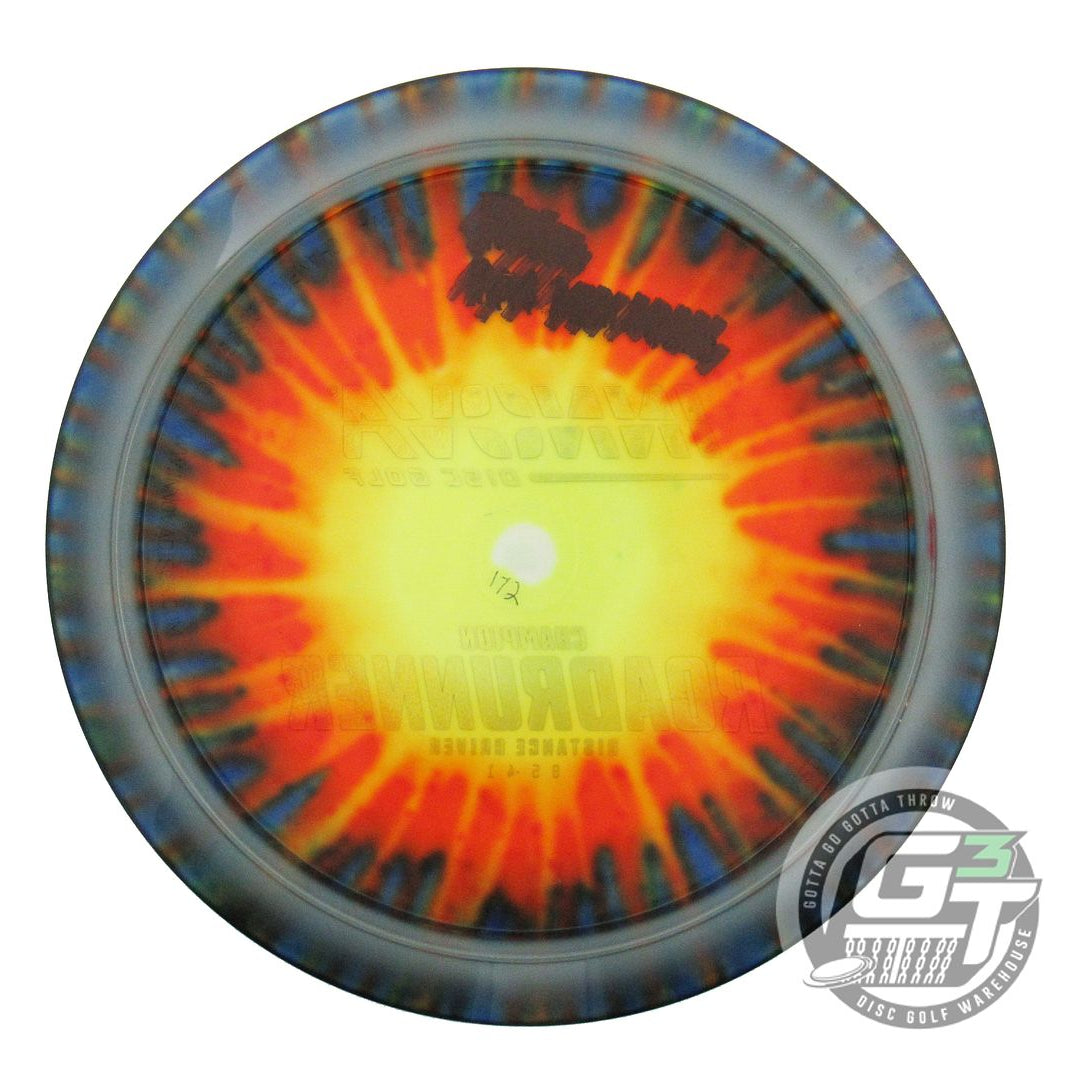 USED Innova I-DYE Champion Roadrunner 172g Blue Burst Distance Driver Golf Disc