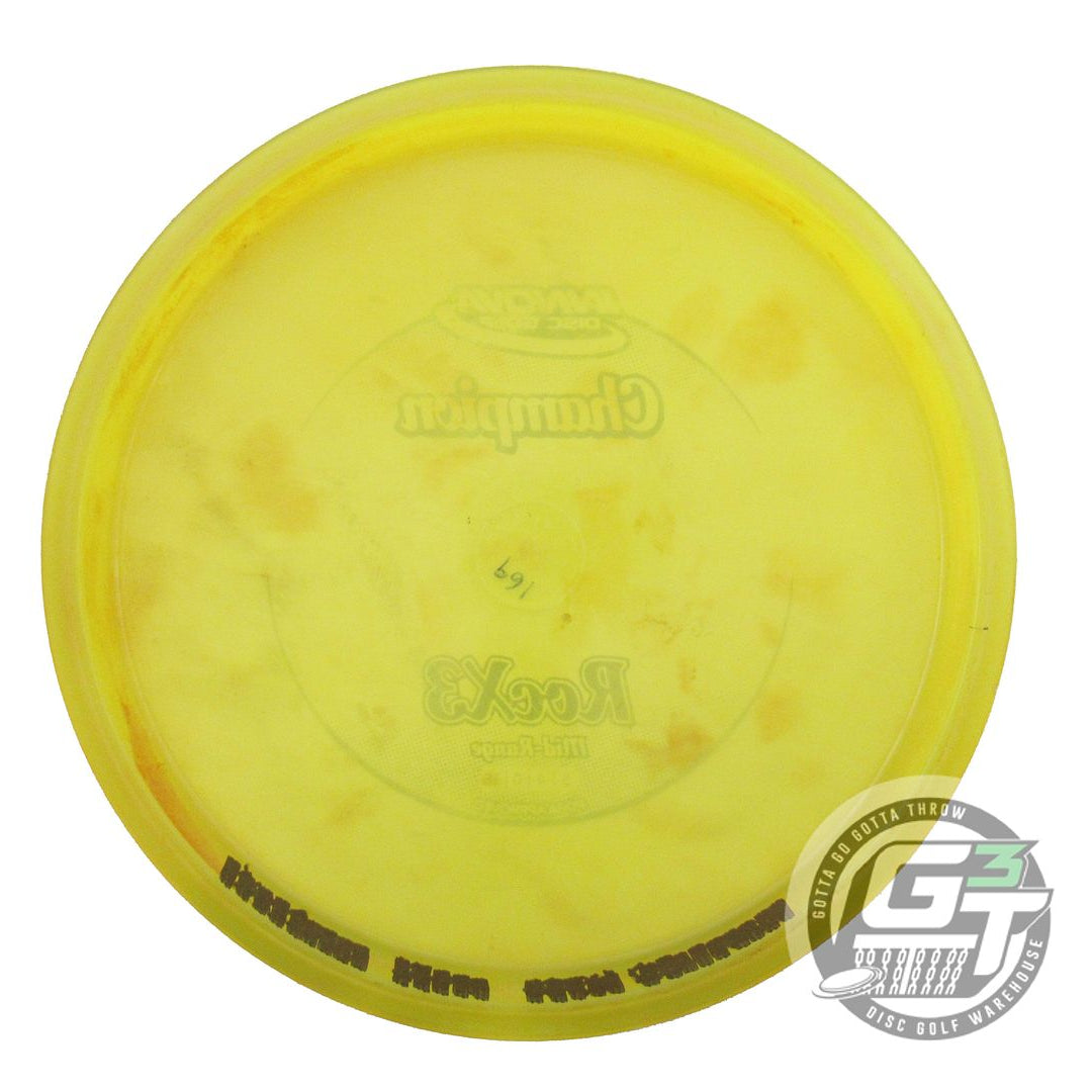 USED Innova Champion RocX3 169g Marigold Silver Foil Midrange Golf Disc