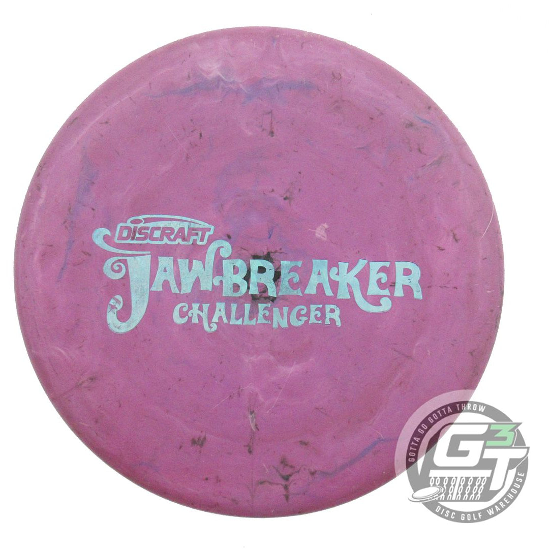 USED Discraft Jawbreaker Challenger 175g Purple Teal Shatter Putter Golf Disc