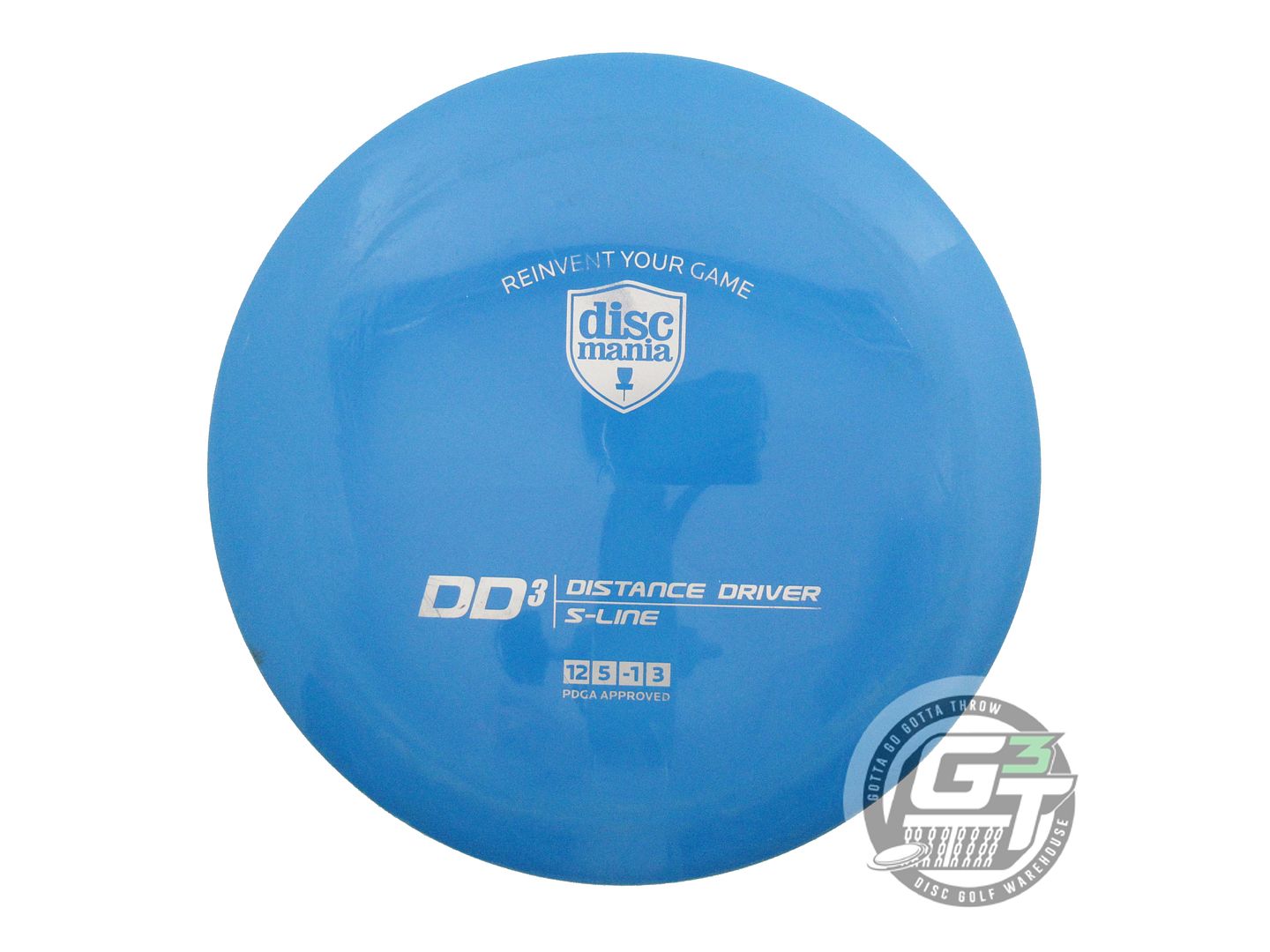 USED DiscMania X-OUT S-Line DD3 171g Blue Silver Stamp Distance Driver Golf Disc