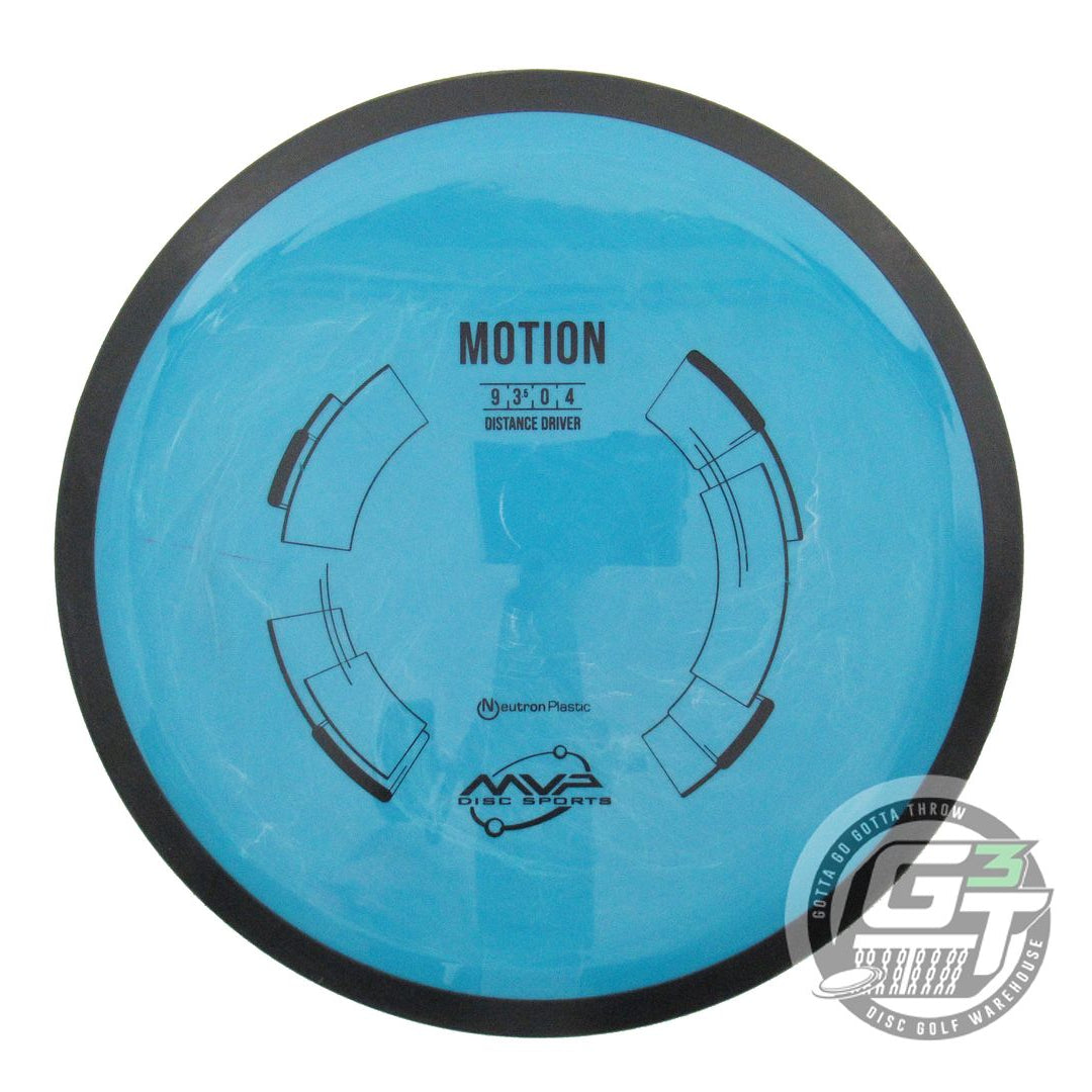 USED MVP Disc Sports Classic Neutron Motion 172g Teal Distance Driver Golf Disc